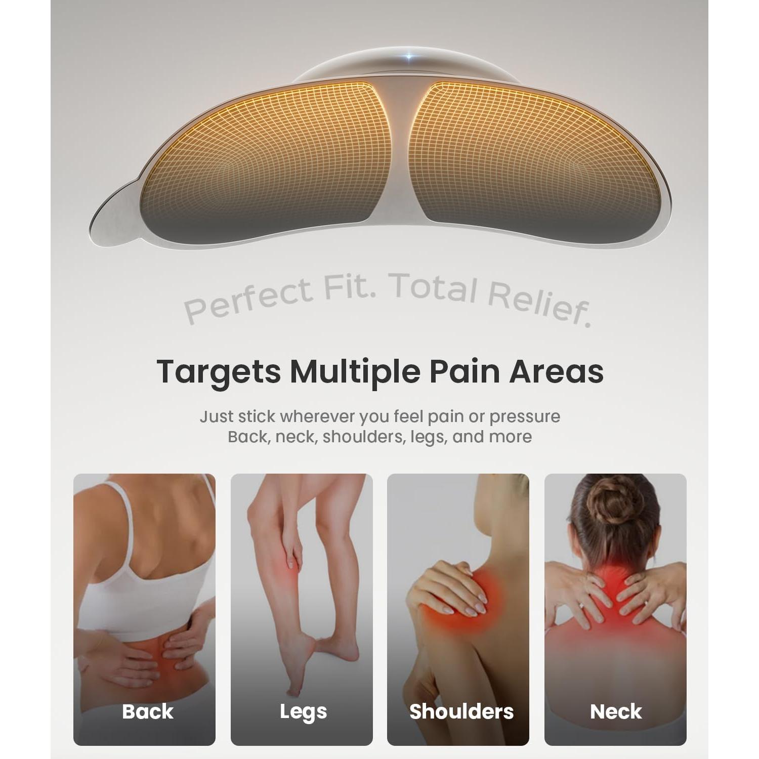 Estimulador Muscular Inalámbrico Mooyee M2 - Alivio Dolor 18 Modos