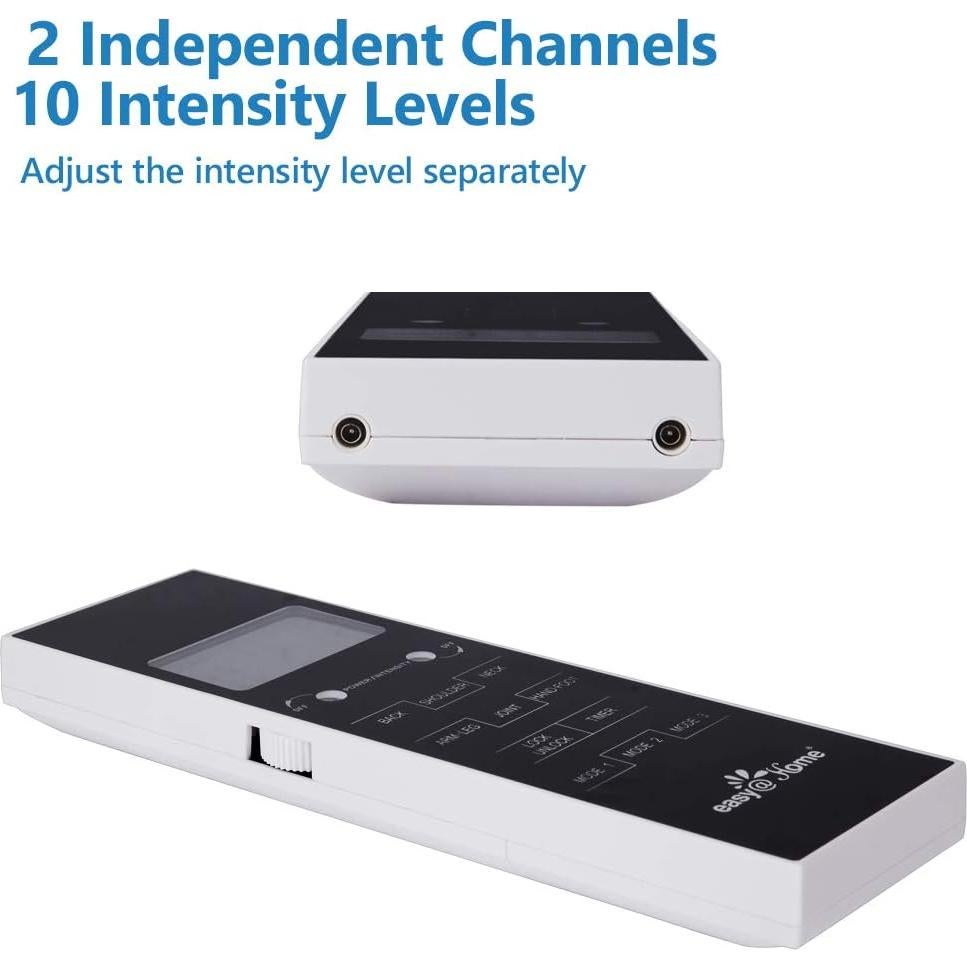 Easy@Home Estimulador Muscular TENS EHE010 con Pantalla LCD