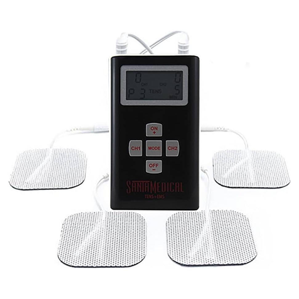 Dispositivo Electroterapia Santamedical TENS/EMS Doble Canal