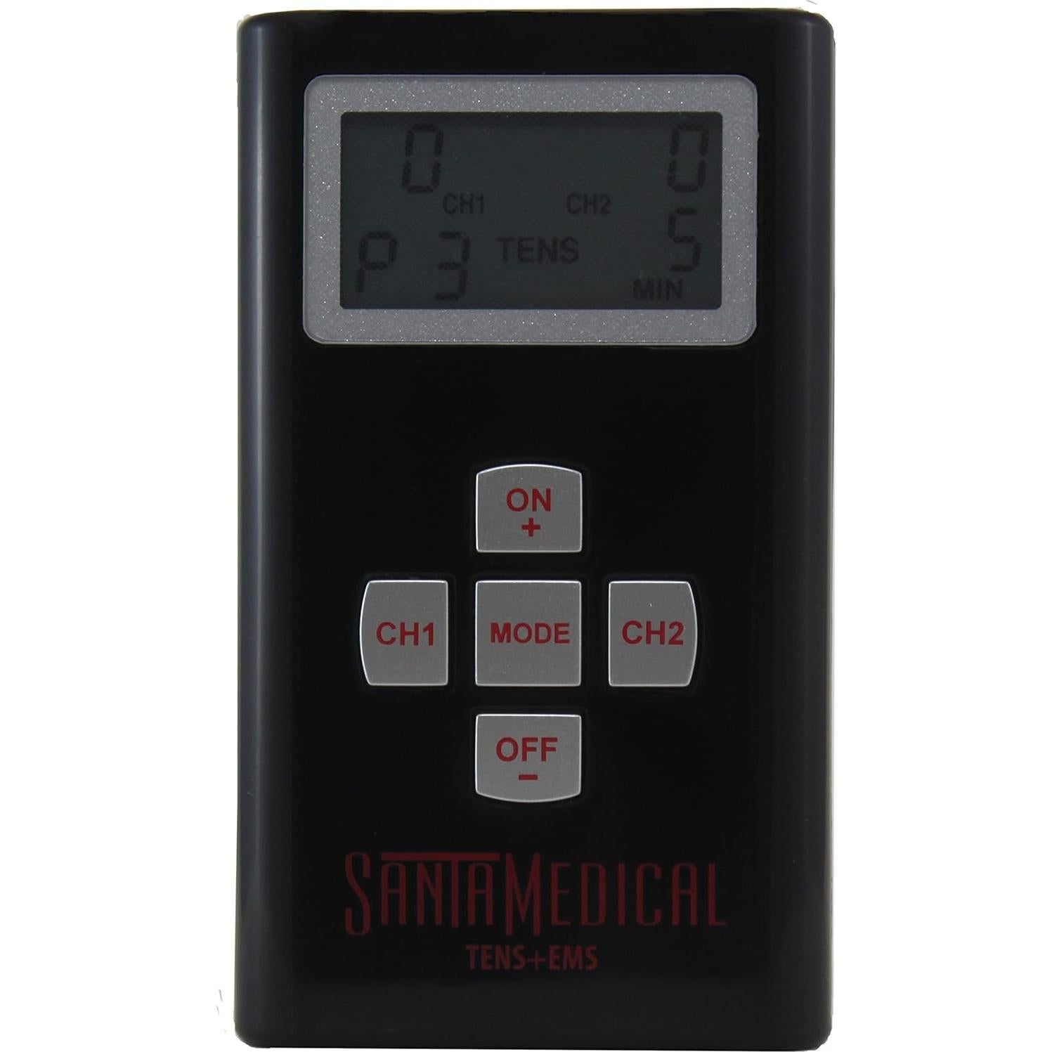 Dispositivo Electroterapia Santamedical TENS/EMS Doble Canal