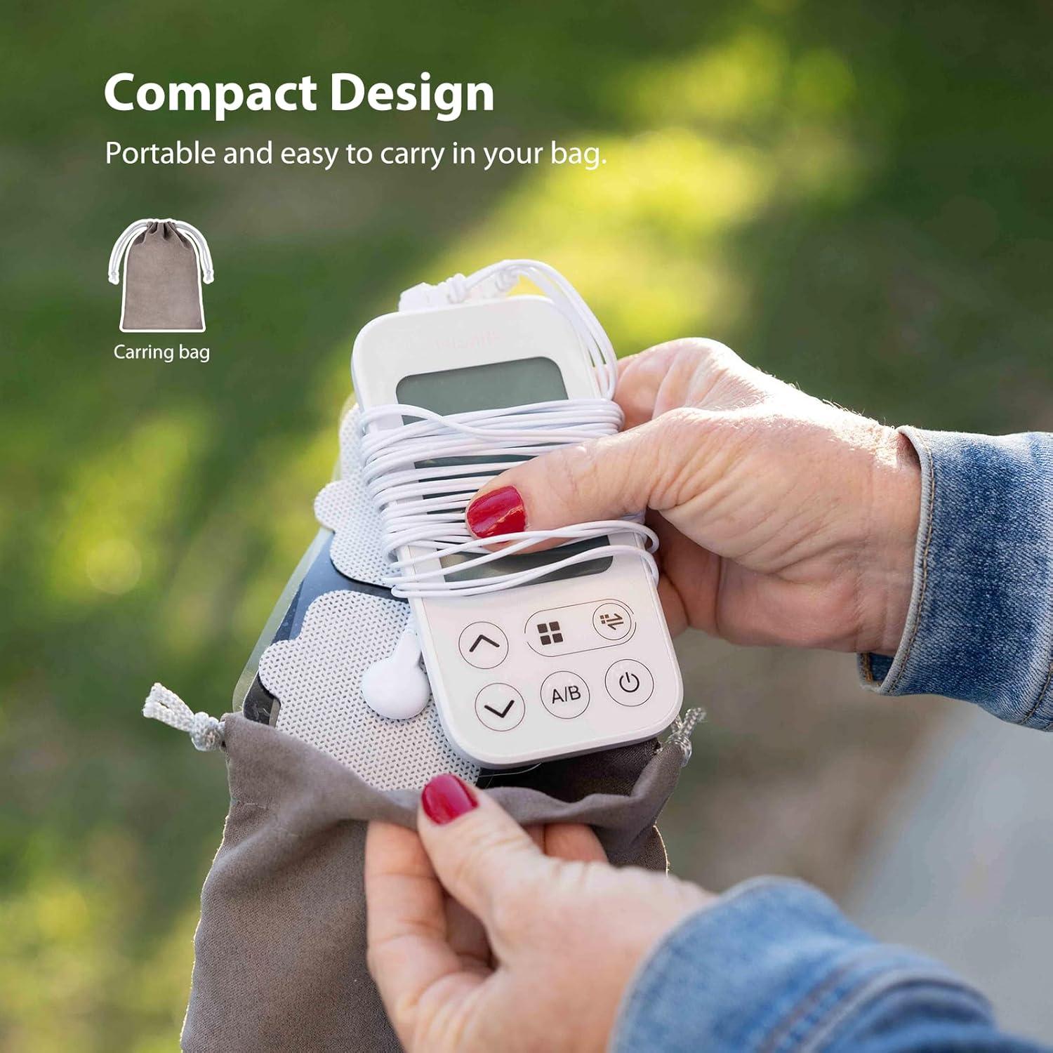 iHealth Estimulador Muscular TENS Doble Canal - Alivio Personalizado