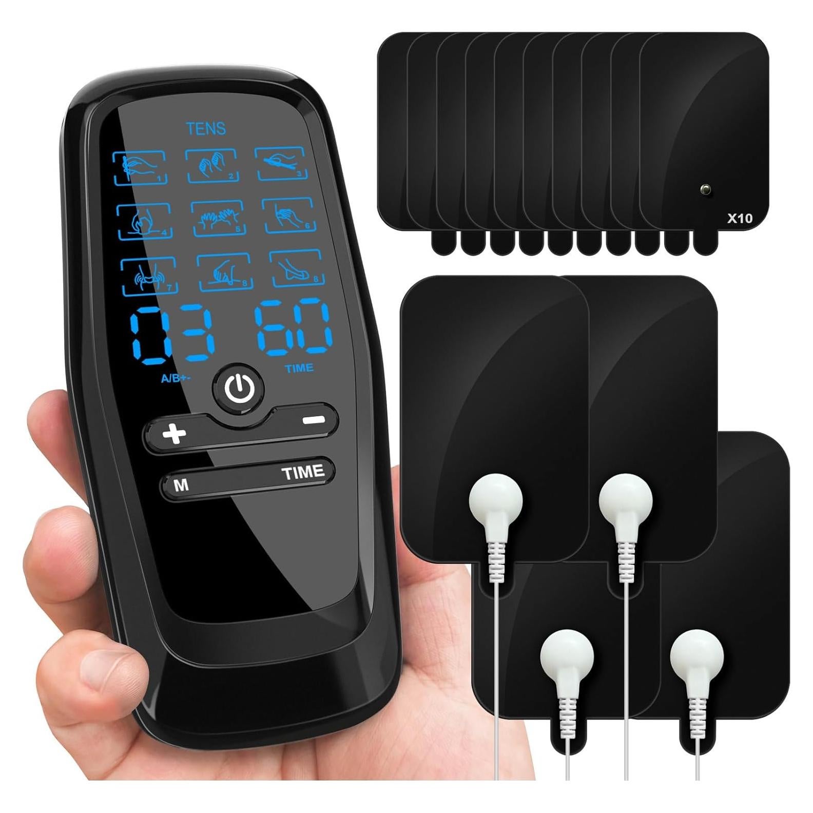 Unidad TENS Doble Canal TADOUNE Masajeador Electromuscular