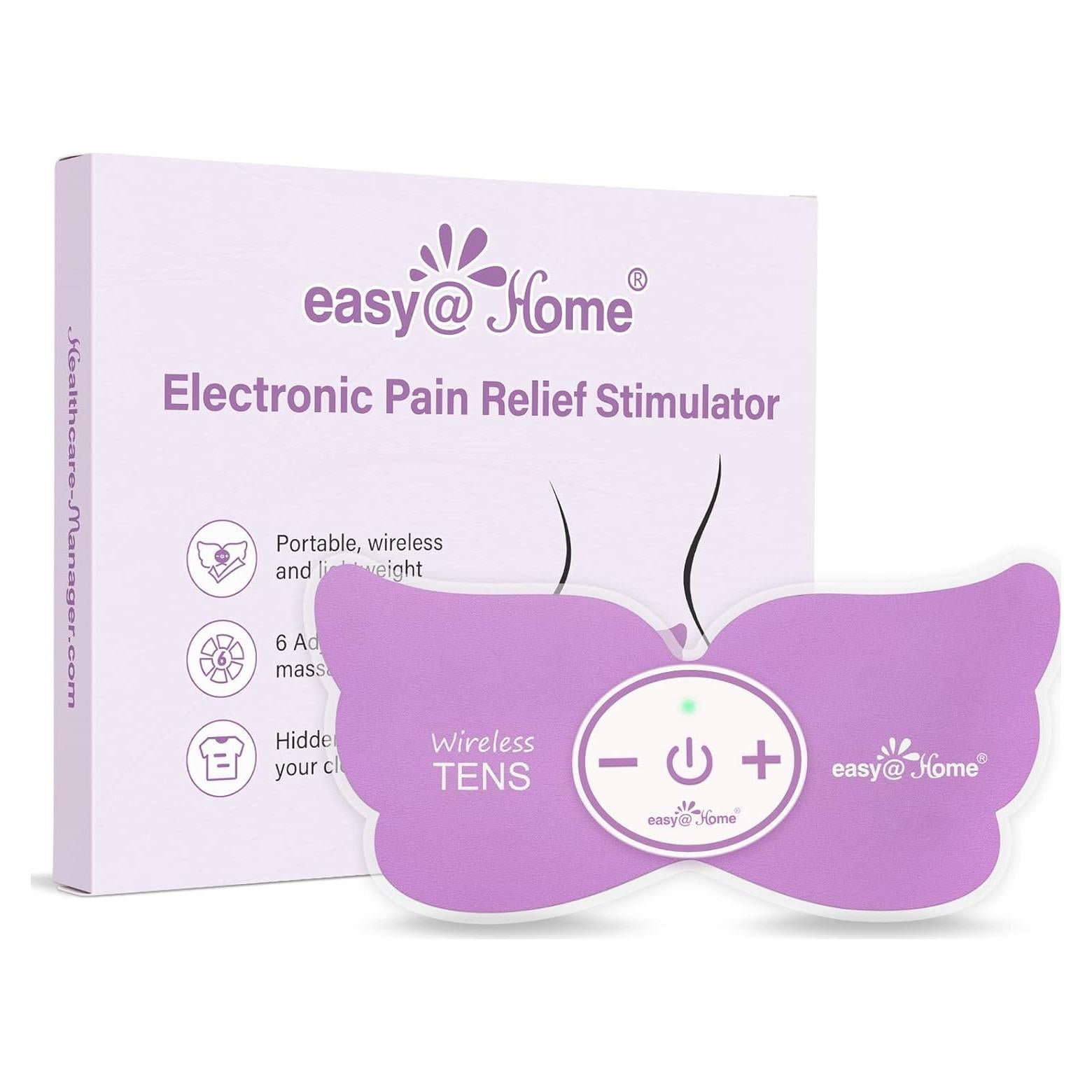 Estimulador TENS Easy@Home EHE019 Inalámbrico 6 Modos 20 Intensidades
