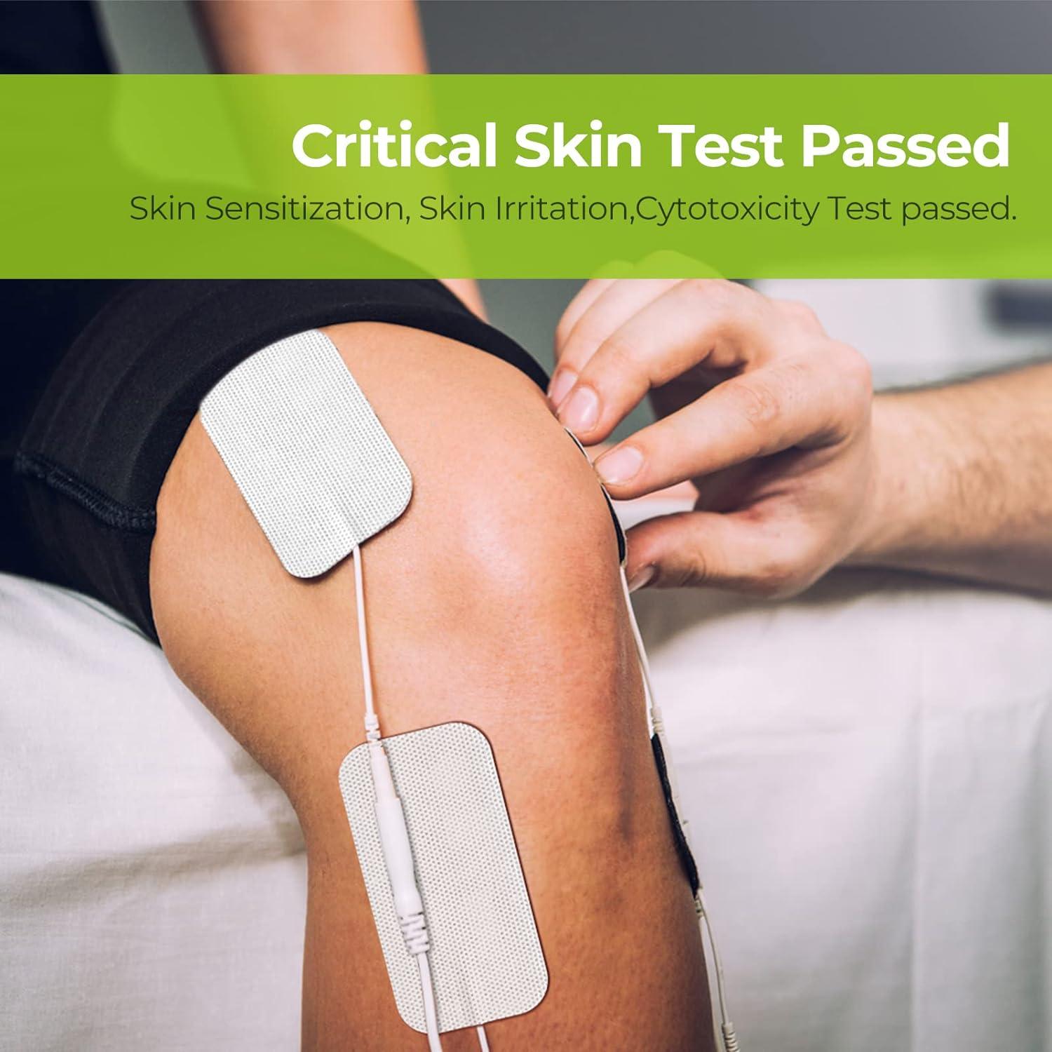 Almohadillas TENS AUVON 5x10cm 10 Pcs Sin Látex Autoadhesivas