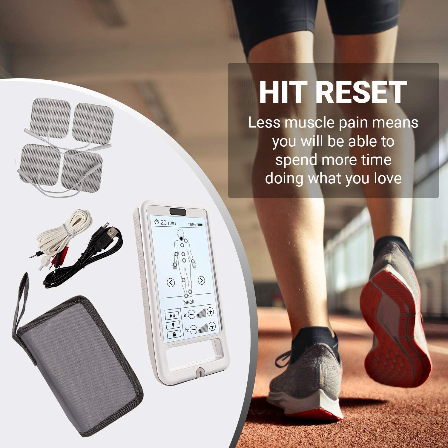 Masajeador TENS y EMS Touch Stim - Estimulador Muscular Avanzado