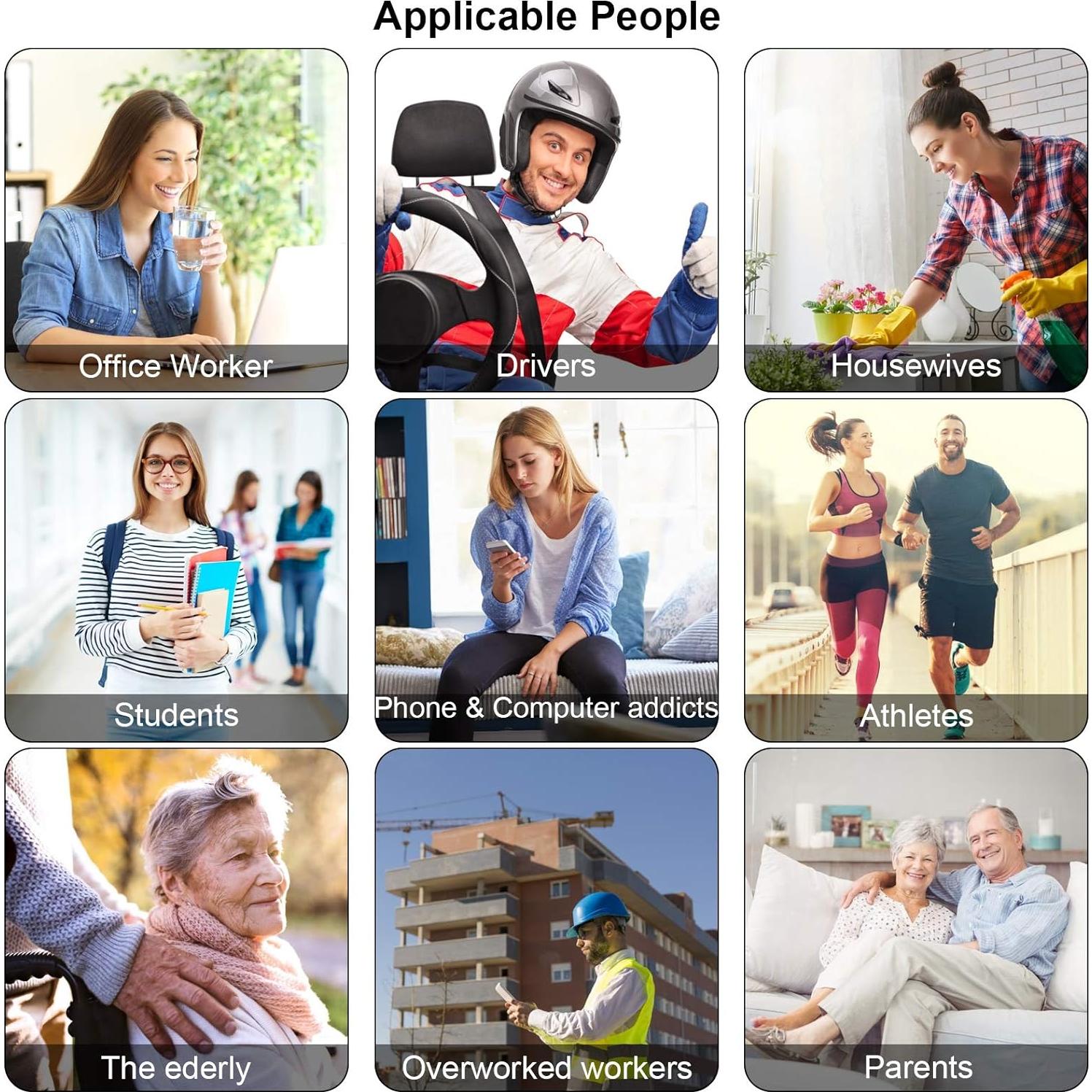 Masajeador TENS Belifu 4 Canales 24 Modos 30 Niveles Negro