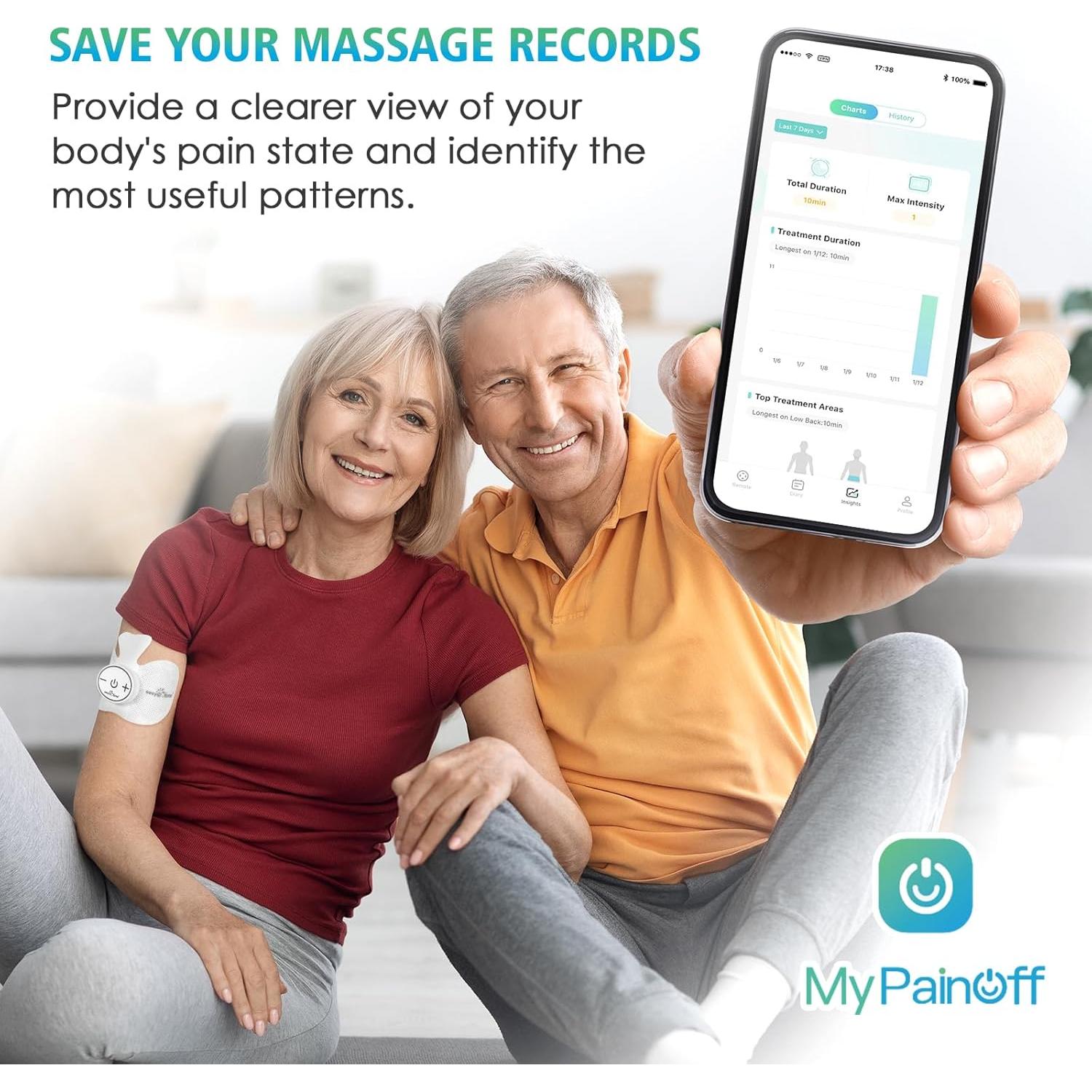 Estimulador TENS Inalámbrico Easy@Home EHE015BLE Control APP