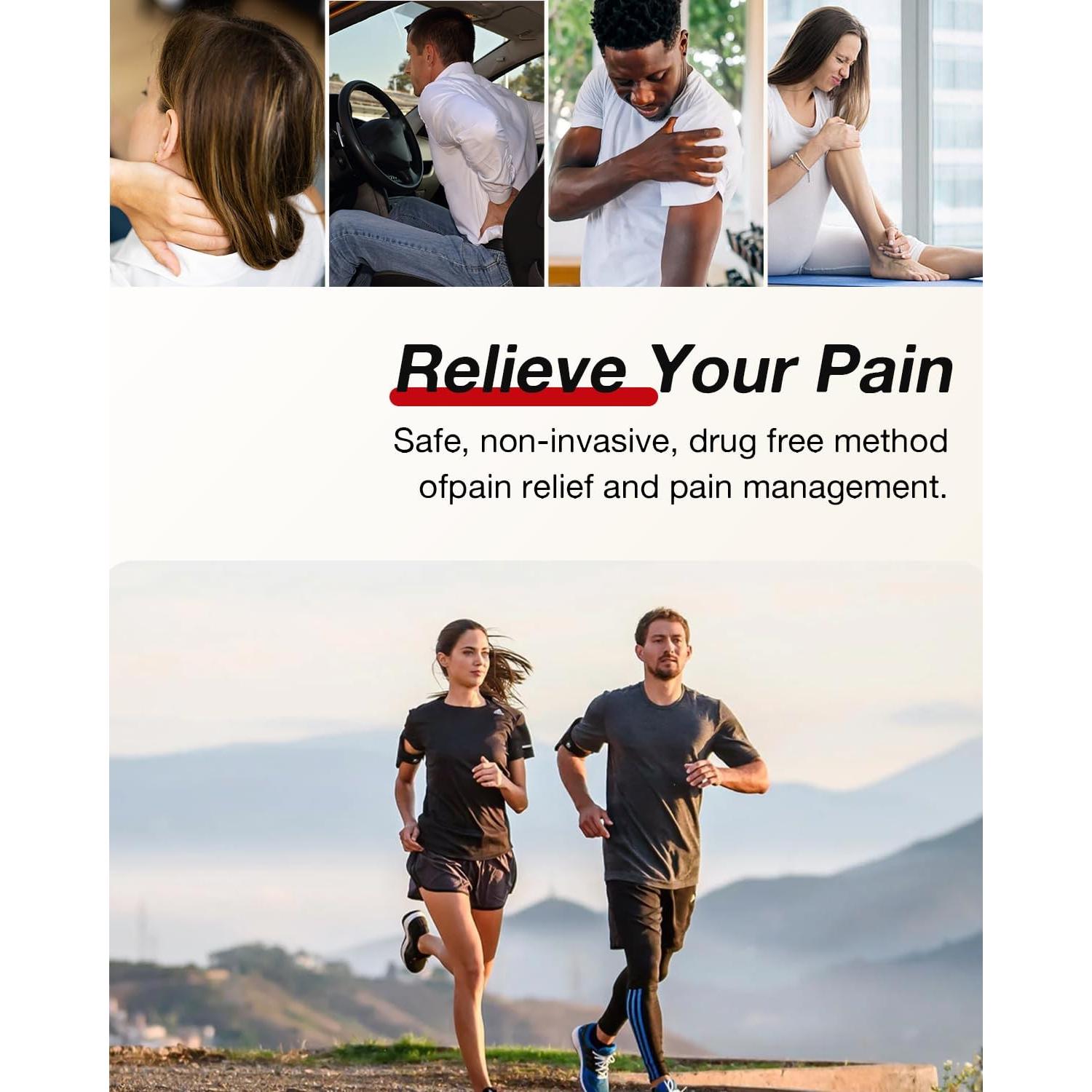 Estimulador Muscular TENS Uthlusty Doble Canal 24 Modos