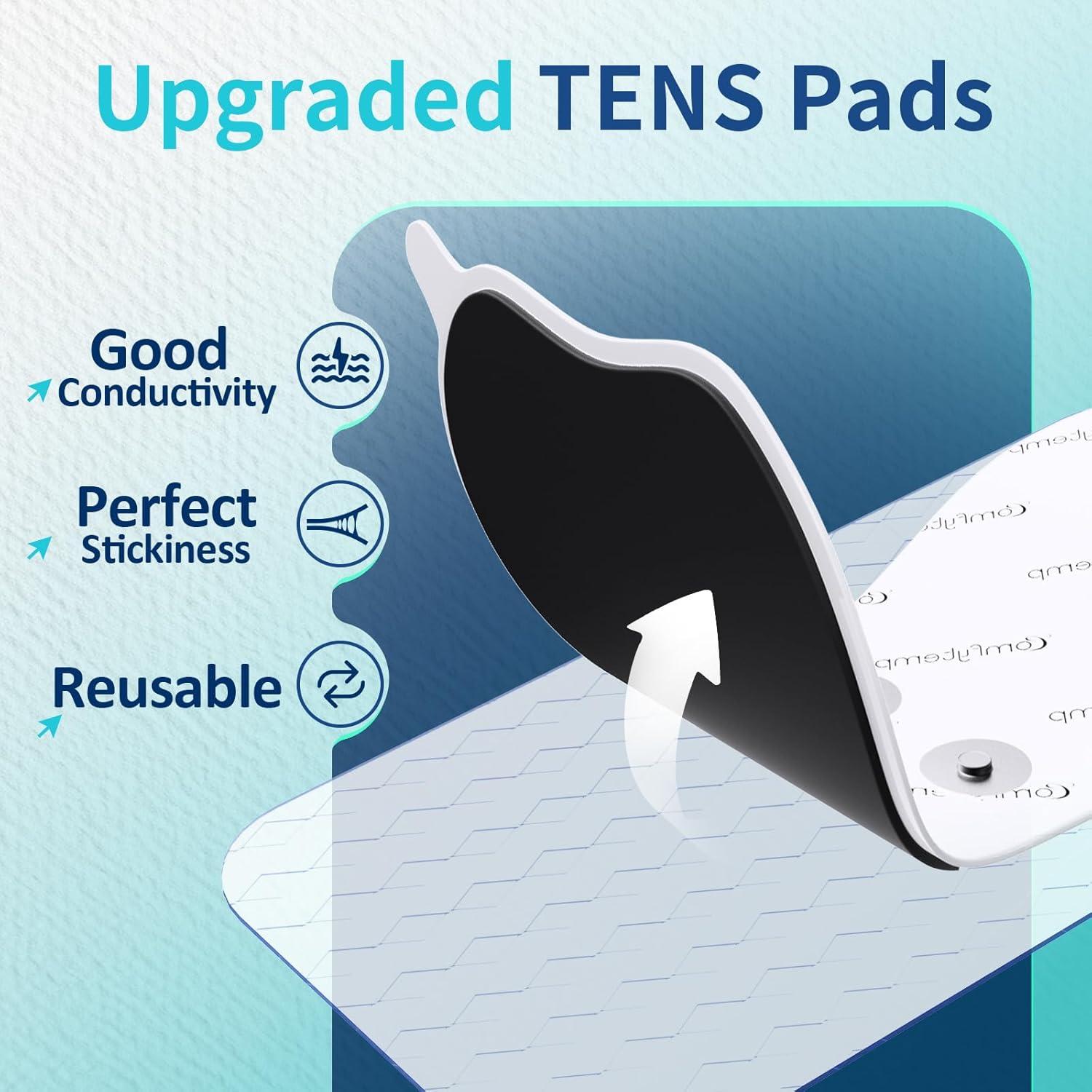 Comfytemp Estimulador Muscular TENS Inalámbrico K6123 15 Modos