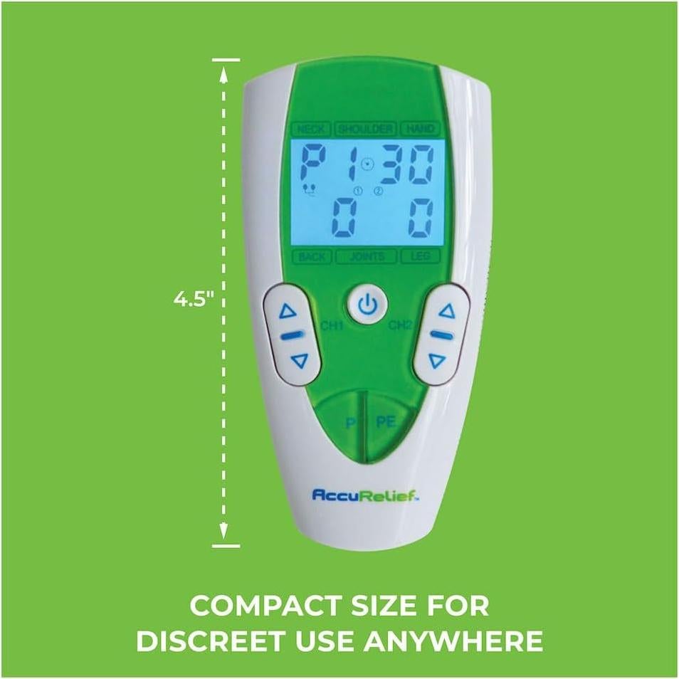 Estimulación Muscular TENS AccuRelief ACRL-3001 - Alivio Dolor Espalda y Cuello