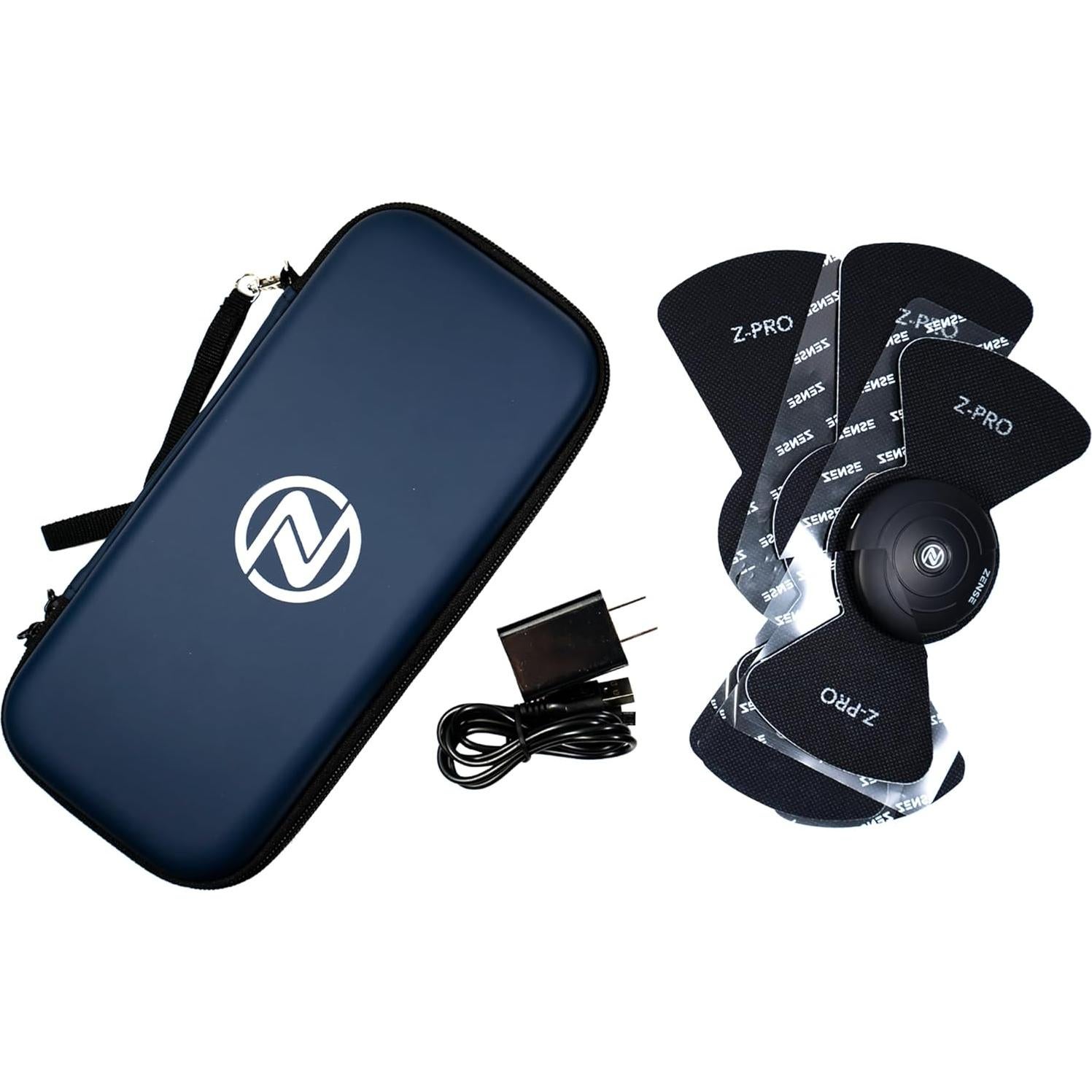 Masajeador TENS y EMS Z-PRO Inalámbrico Bluetooth 27.5x14cm