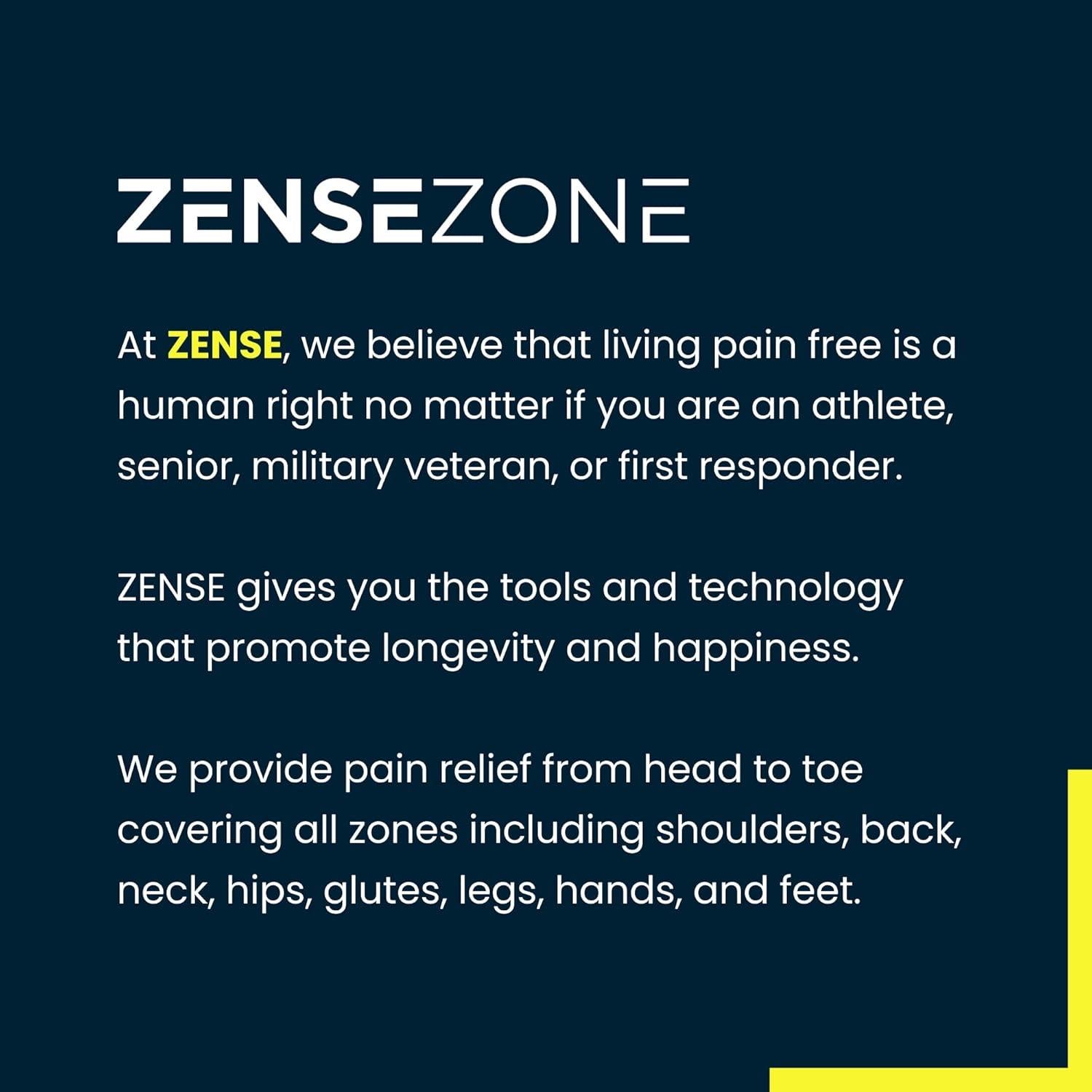 Masajeador TENS y EMS Z-PRO Inalámbrico Bluetooth 27.5x14cm