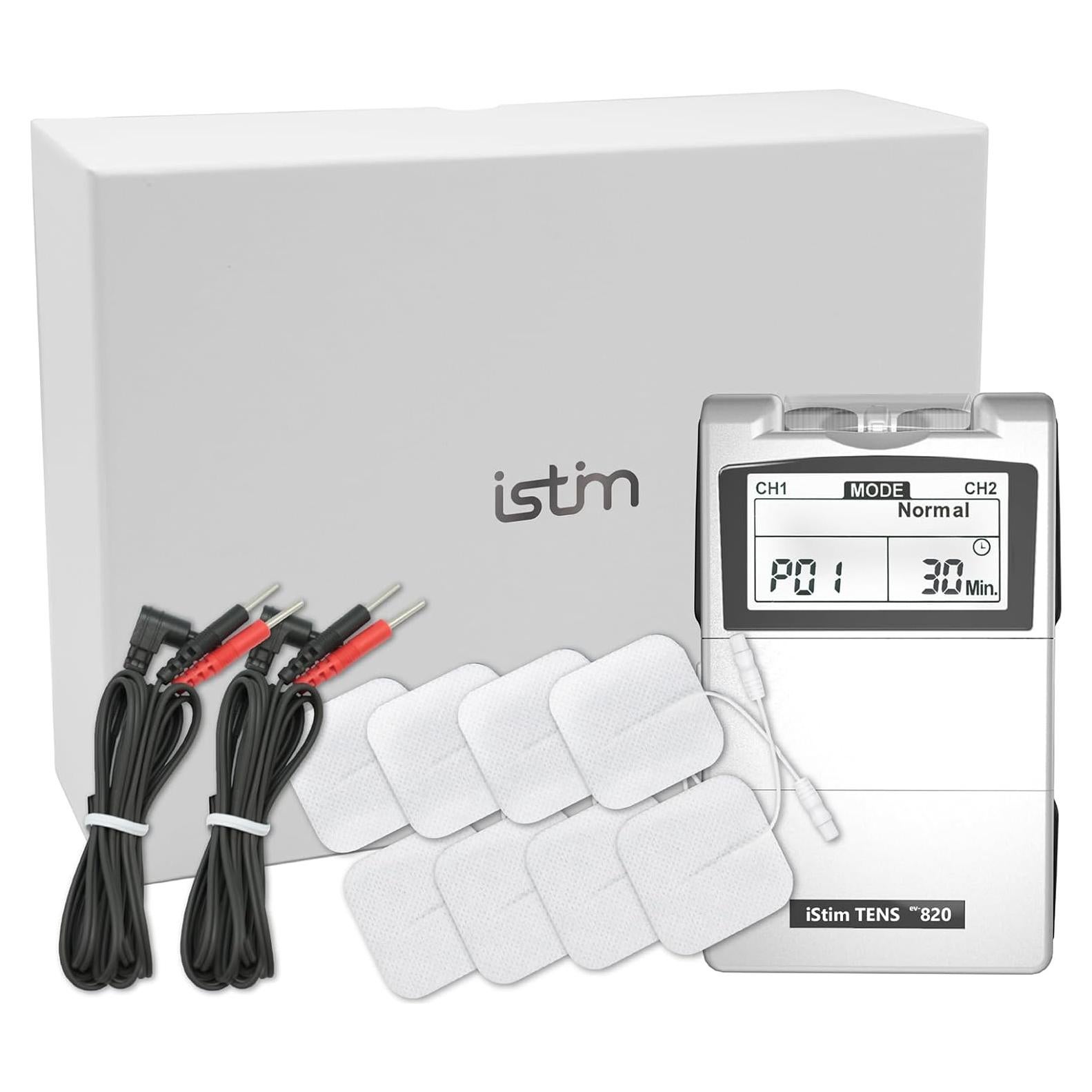Unidad de Estimulación TENS iStim EV820 con 8 Electrodos