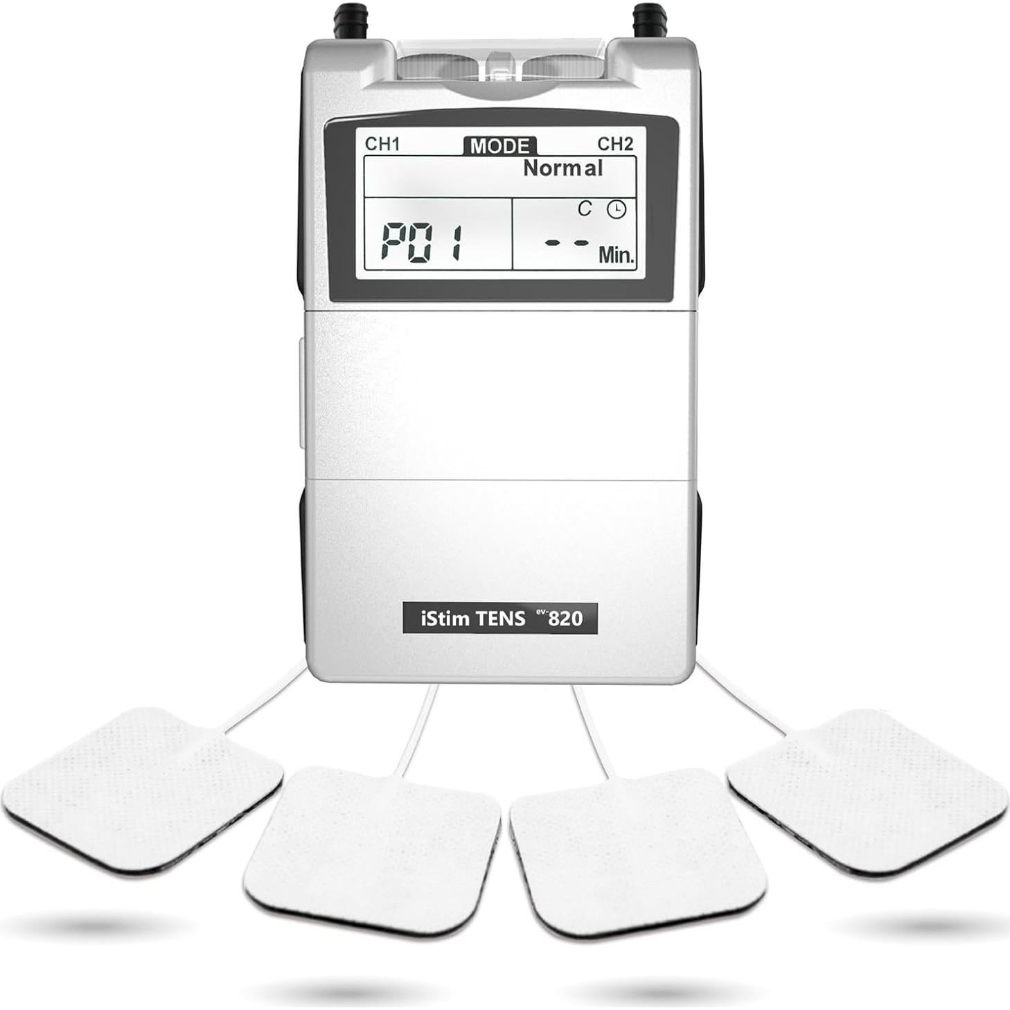 Unidad de Estimulación TENS iStim EV820 con 8 Electrodos