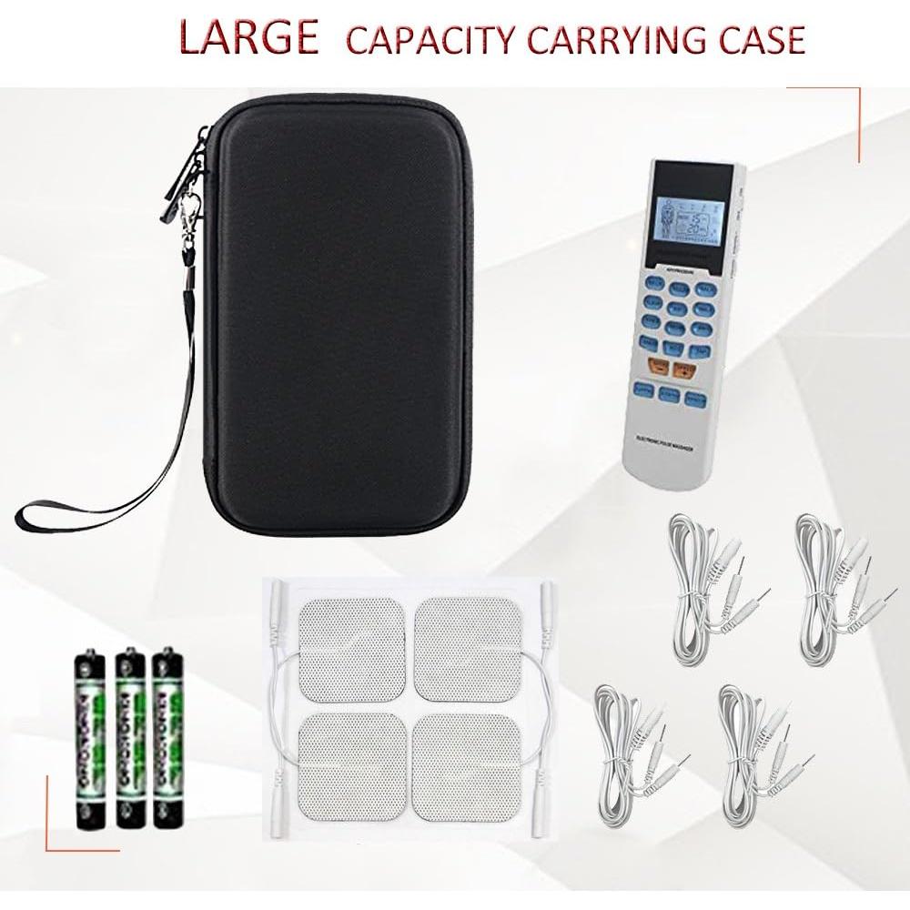 Funda EVA Dura BOVKE para Estimulador Muscular TENS Negro