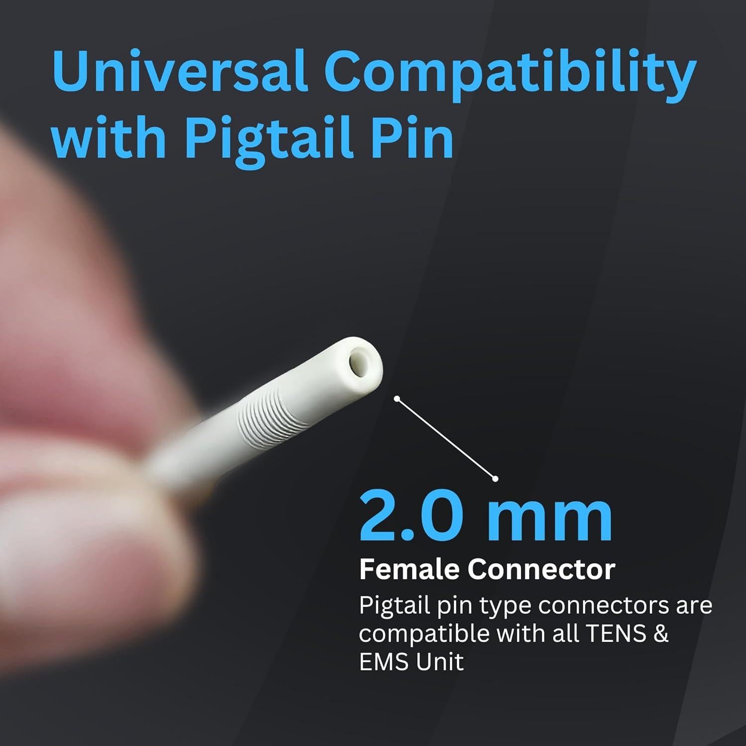 Almohadillas Electrodos TENS Santamedical 40 Pcs 5x5 cm Reutilizables