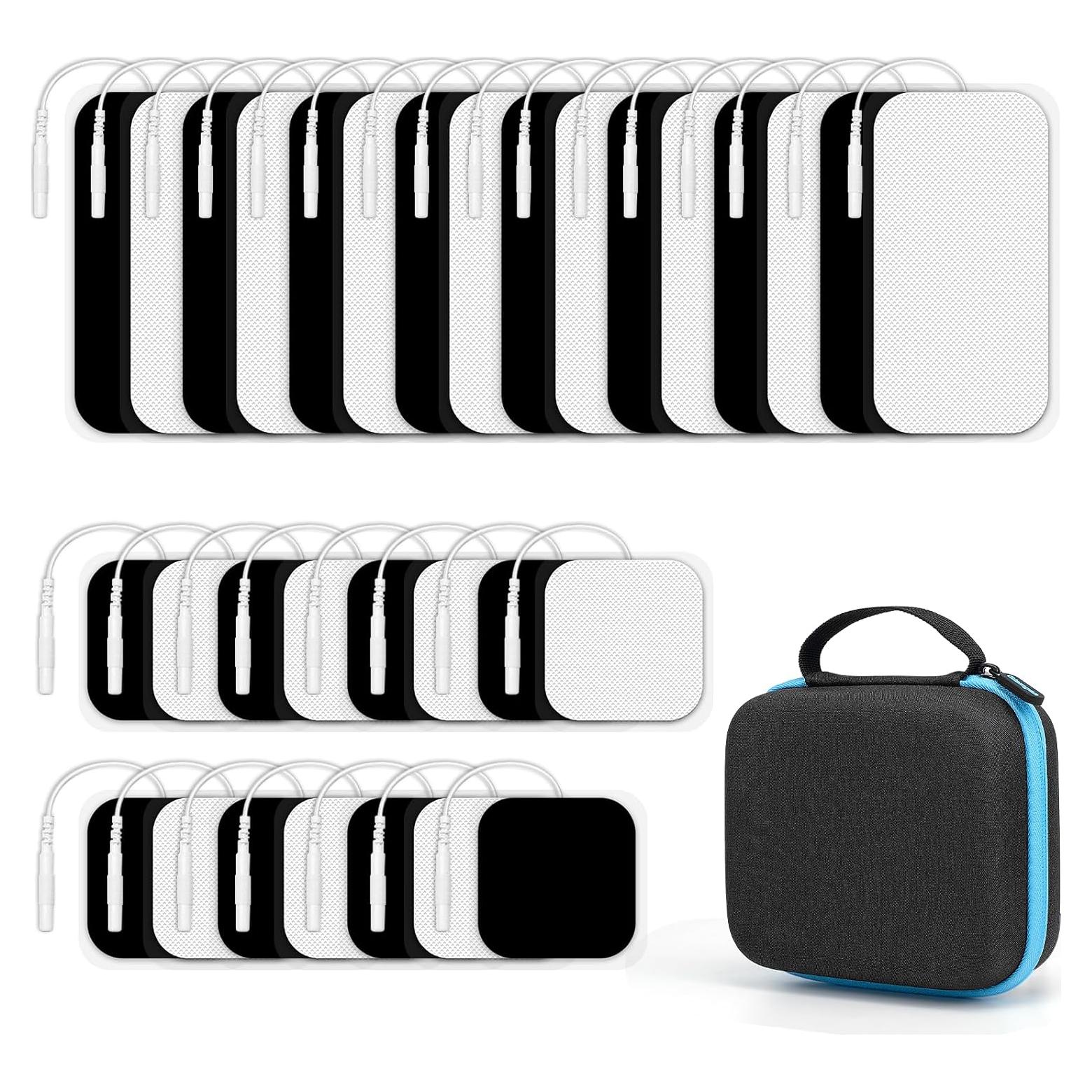 Electrodos TENS Glamgen 32 PCS con Estuche de Transporte