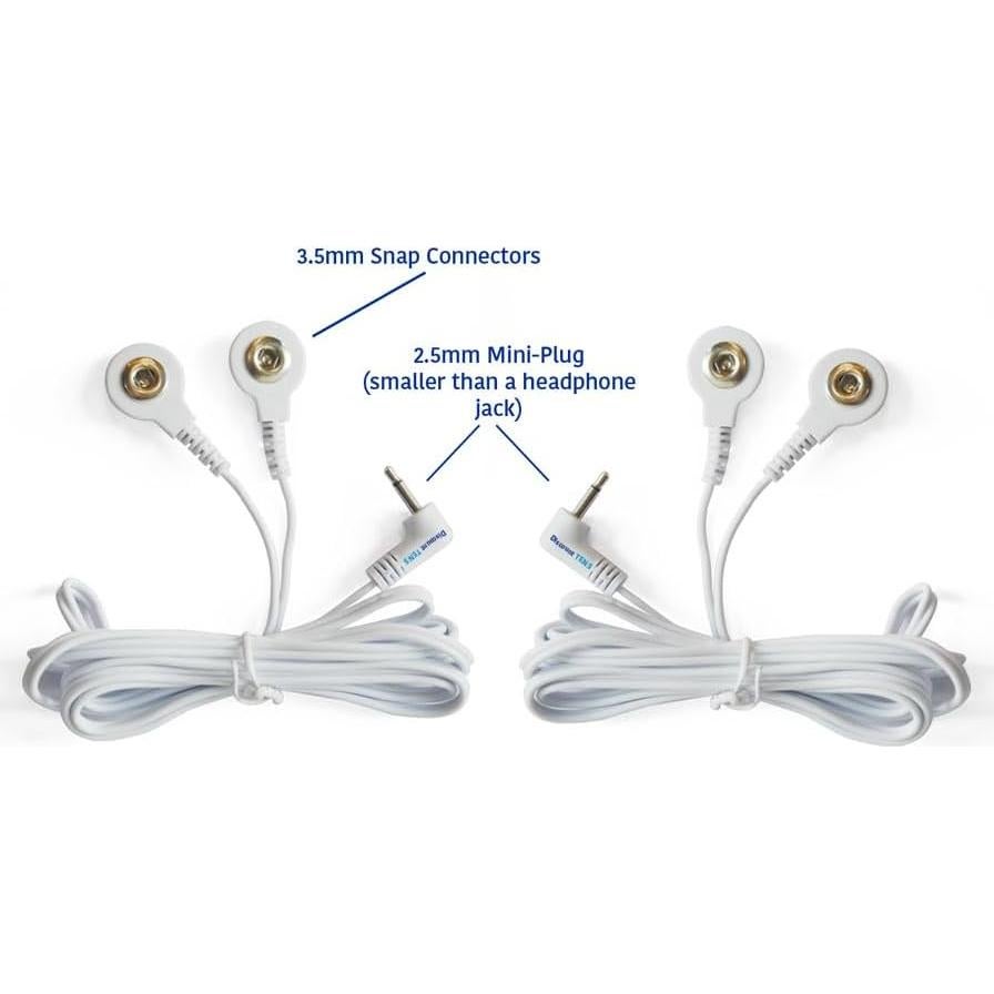 Cables de Reemplazo TENS Descuento TENS 2 Conectores 3.5mm
