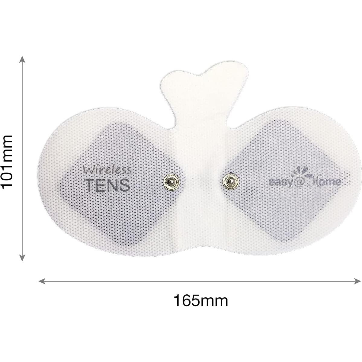 Almohadillas Electrodos Inalámbricas Easy@Home ETP015 4 Pzas 16.5x7.6cm