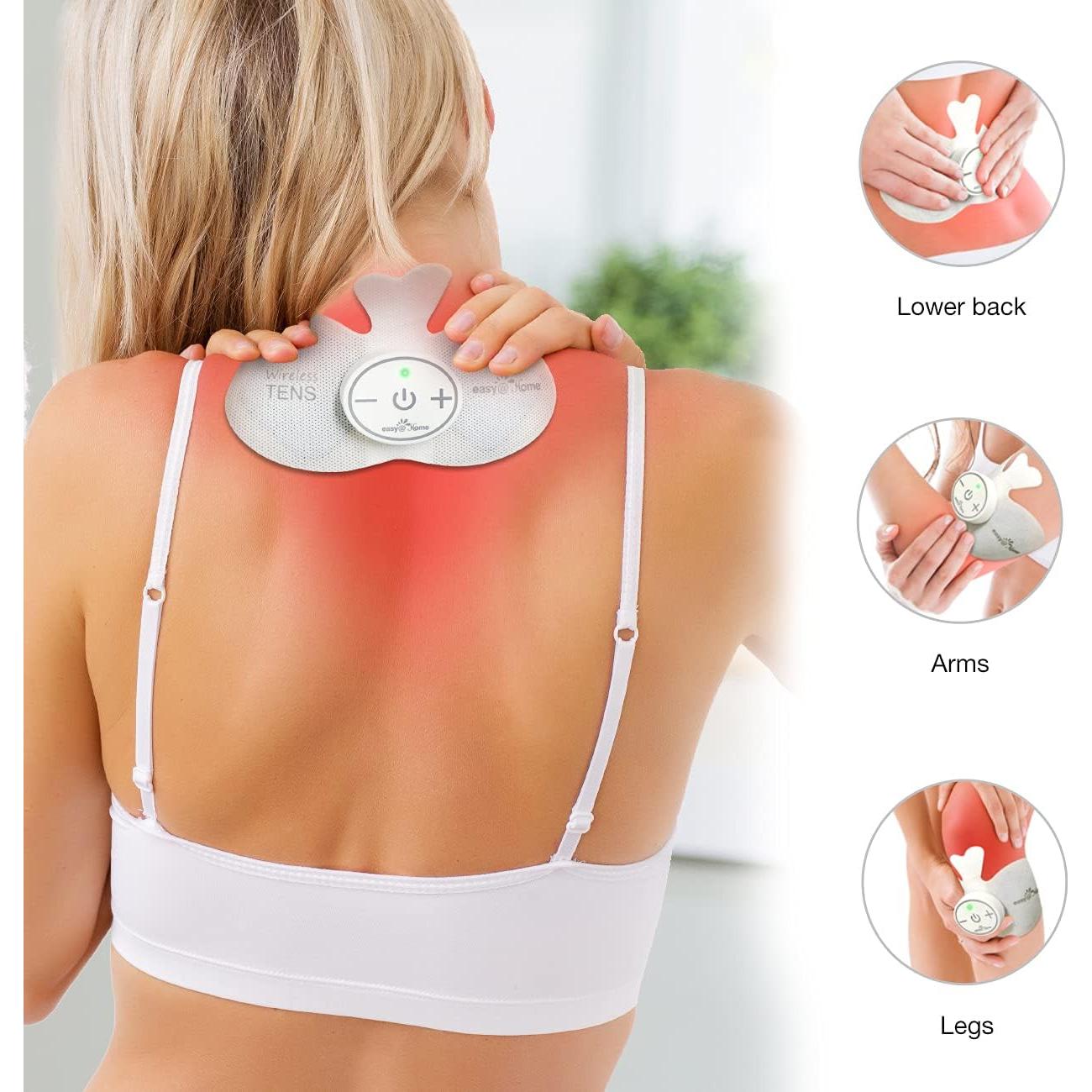 Almohadillas Electrodos Inalámbricas Easy@Home ETP015 4 Pzas 16.5x7.6cm