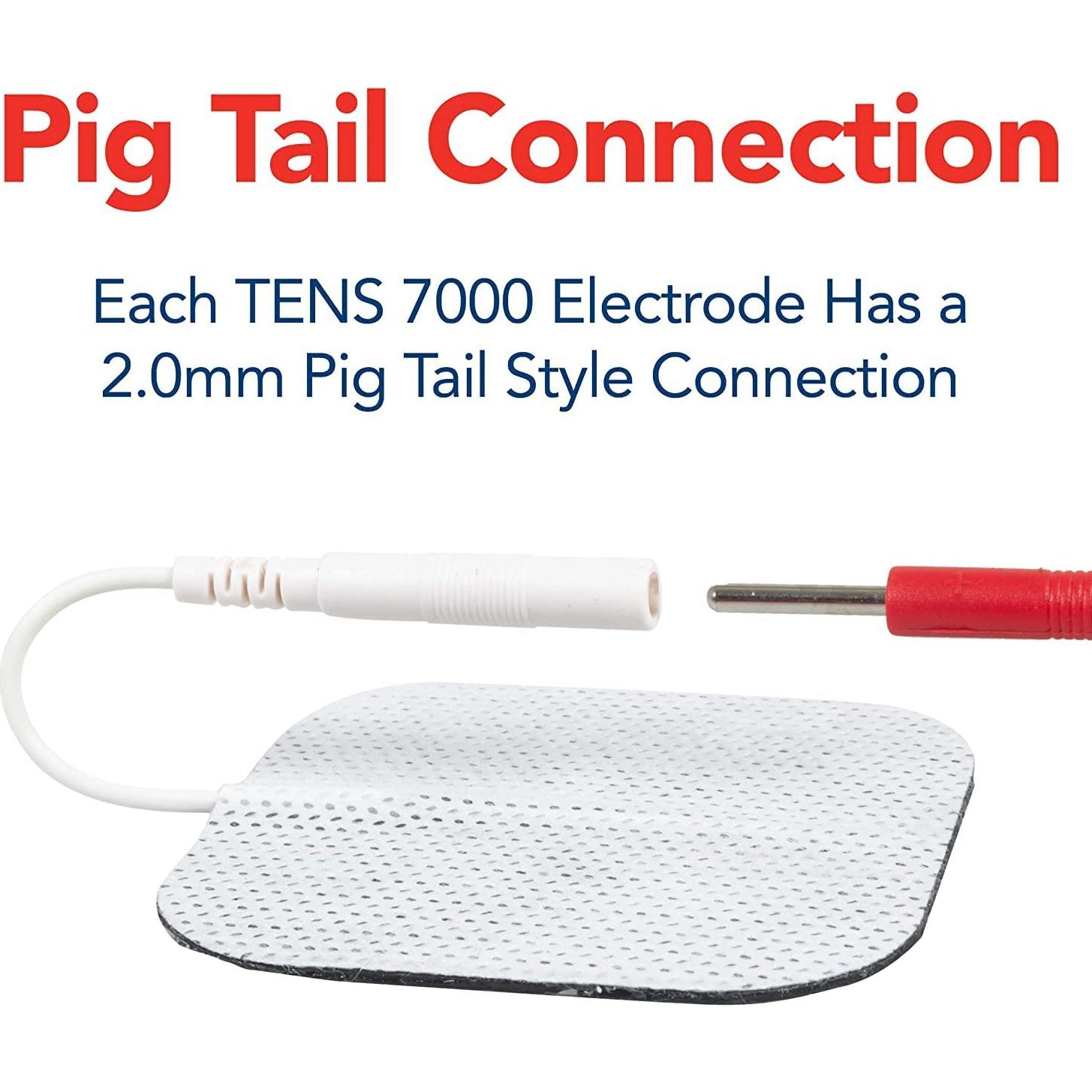 Almohadillas Electrodos TENS 7000 - Paquete de 96 Unidades