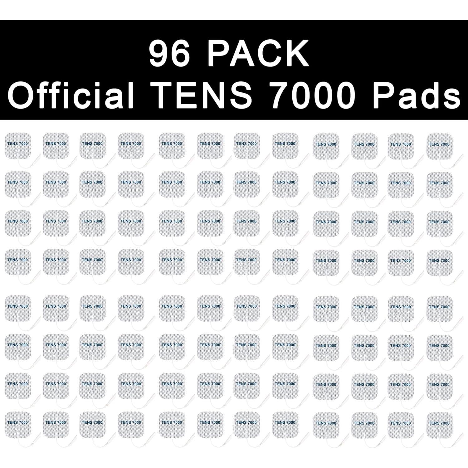 Almohadillas Electrodos TENS 7000 - Paquete de 96 Unidades