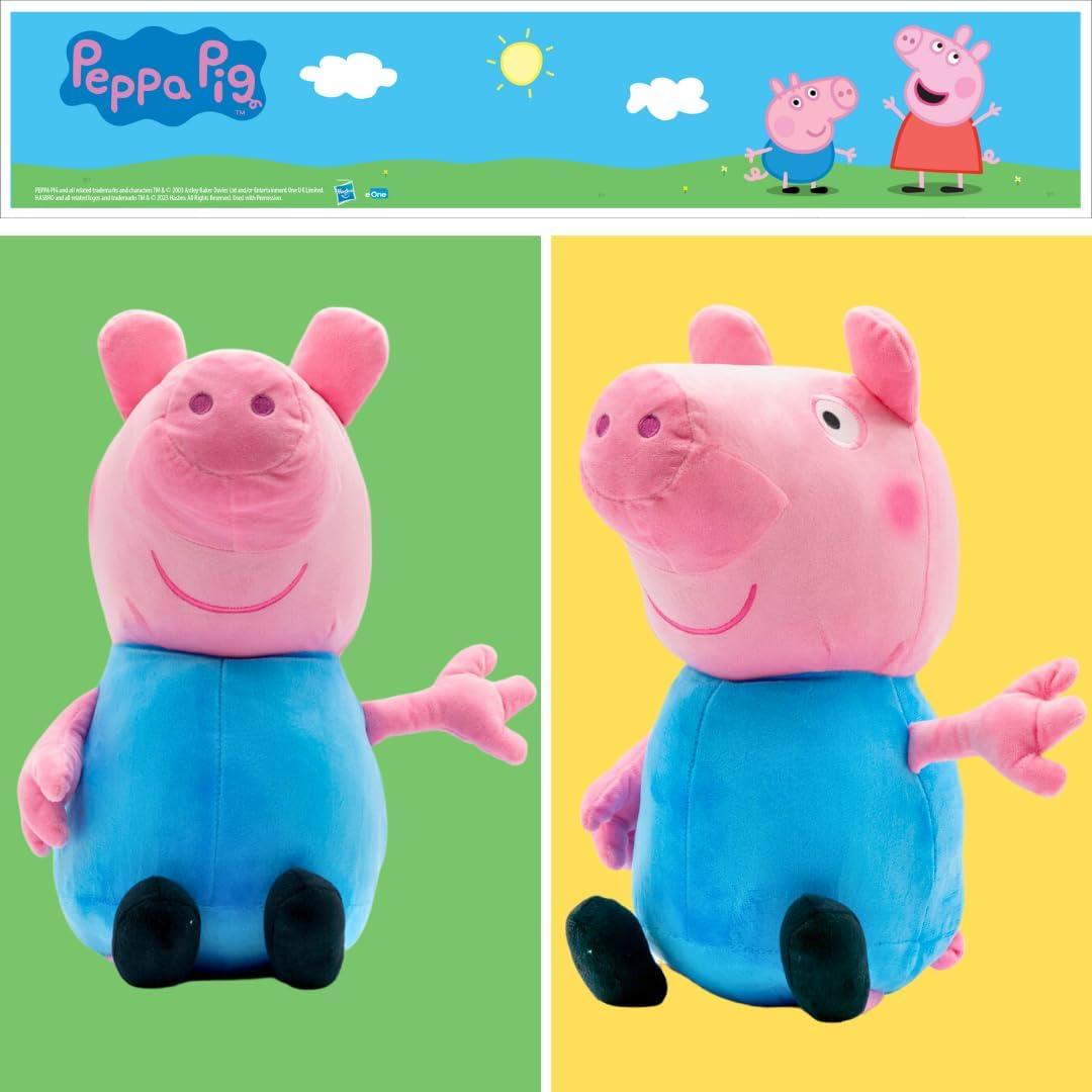 Almohada Cuddle Franco Peppa Pig George 48 cm Suave