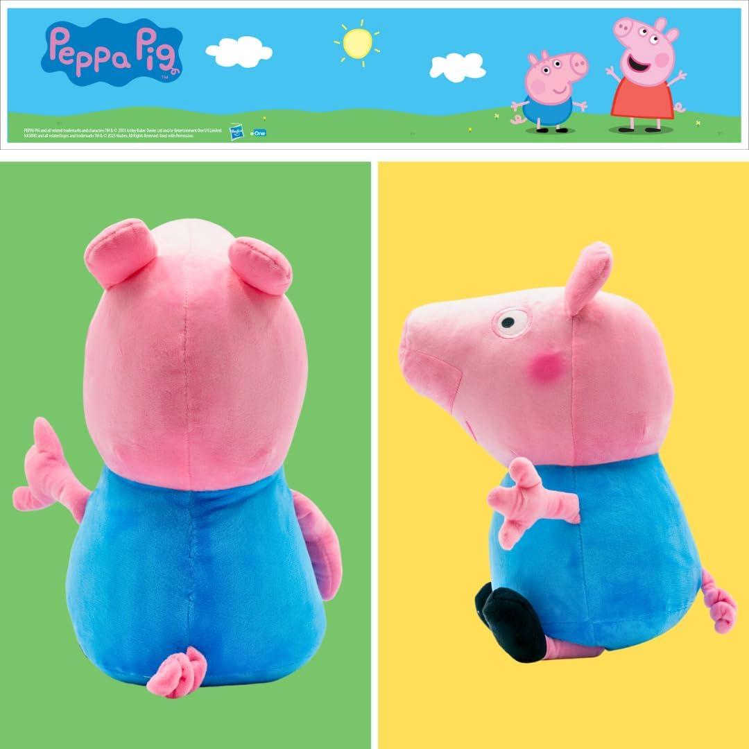 Almohada Cuddle Franco Peppa Pig George 48 cm Suave