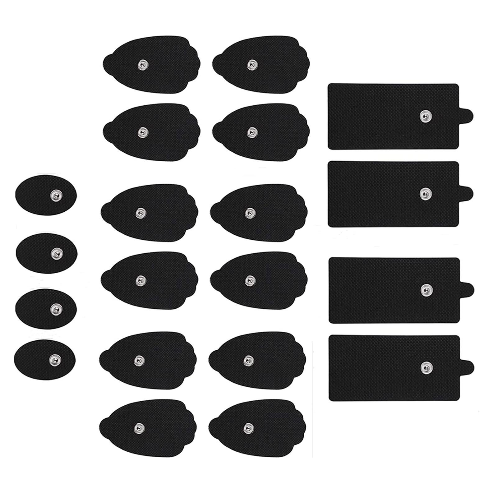 Almohadillas Electrodos TENS Belifu 20 Piezas Reutilizables