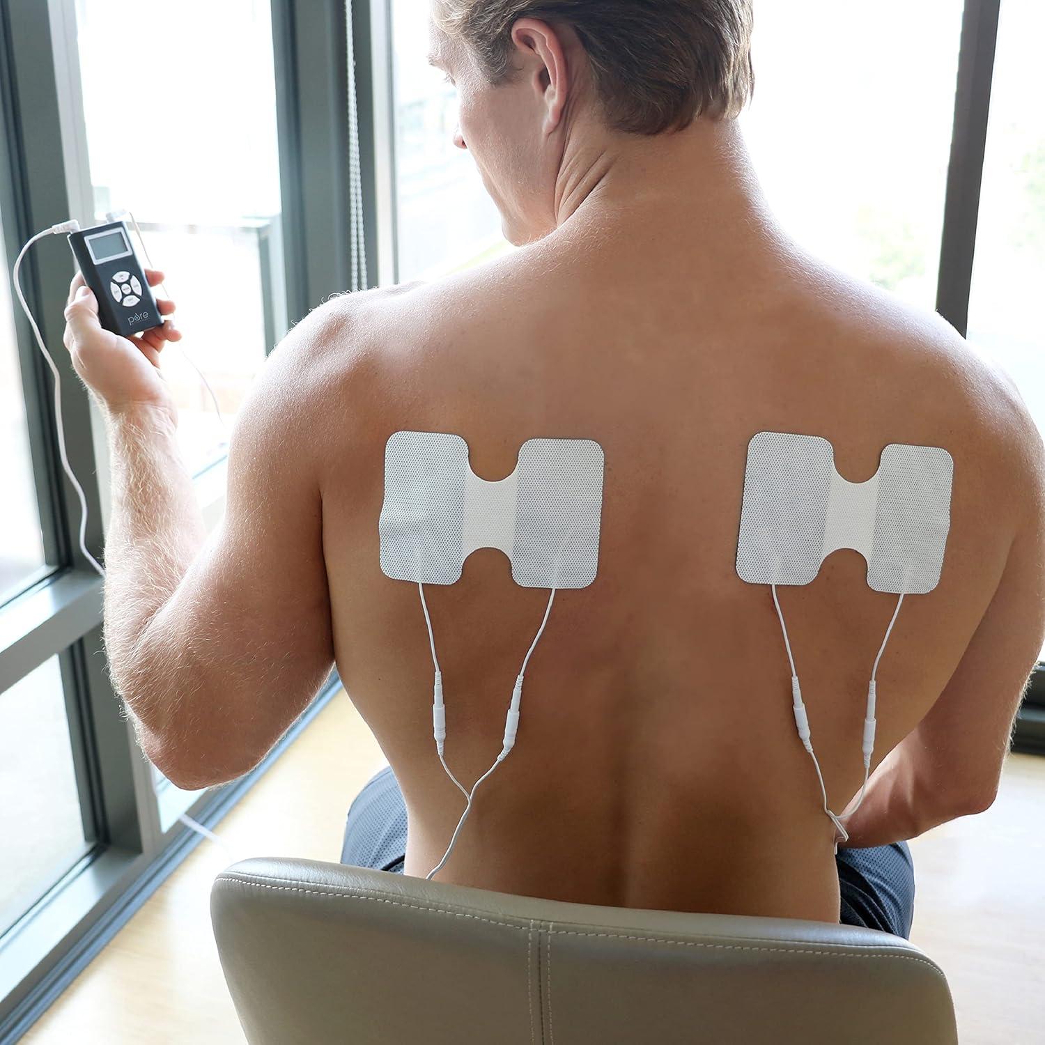 Estimulador Muscular TENS EMS Pure Enrichment Duo 14 Modos