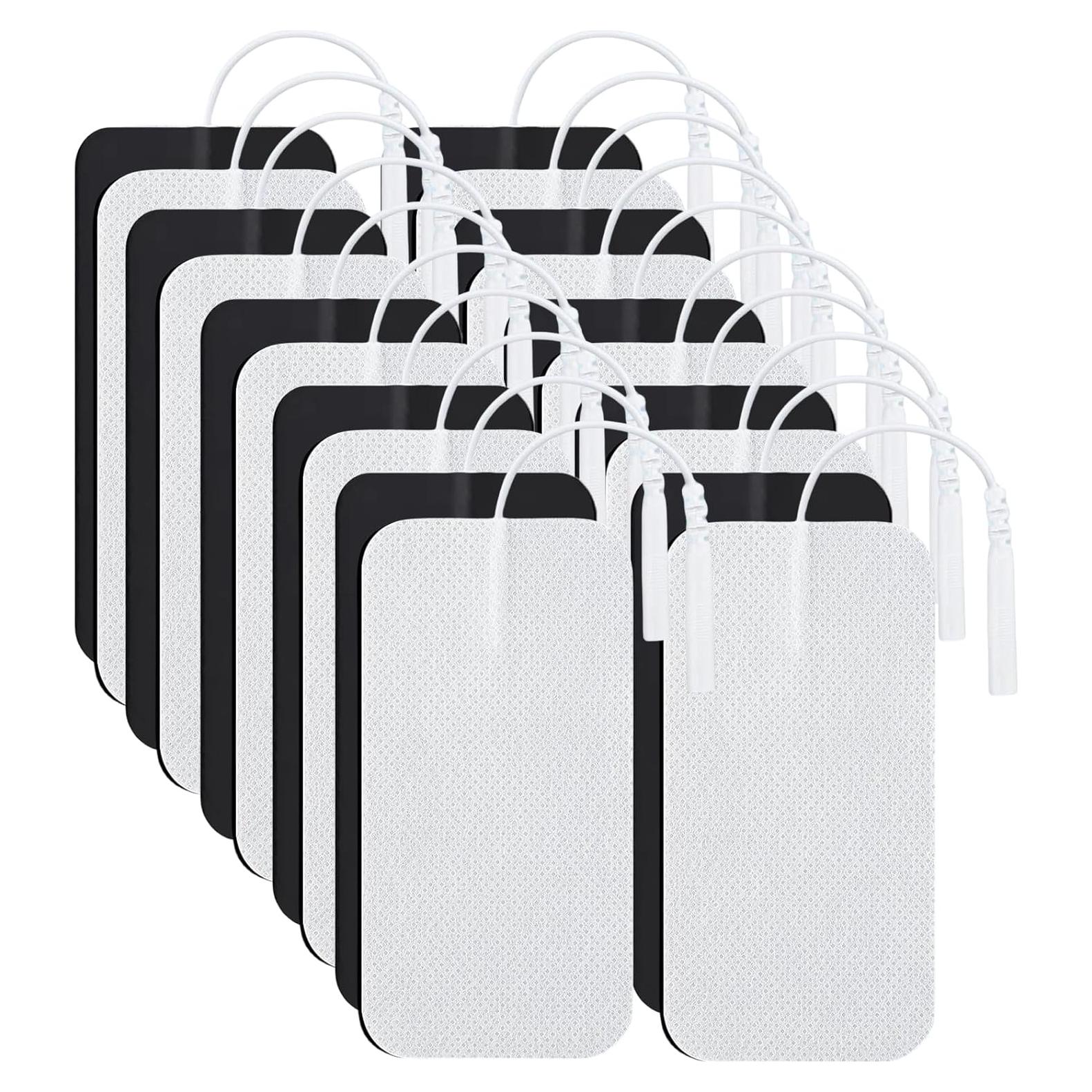 Almohadillas TENS VOVOU 5x10cm 20Pcs Reutilizables Sin Látex