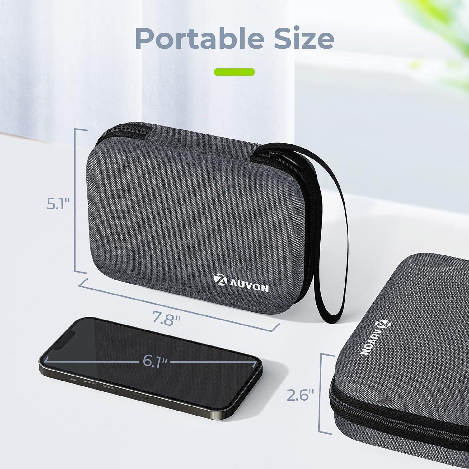 Funda de Viaje Dura AUVON para TENS y Accesorios