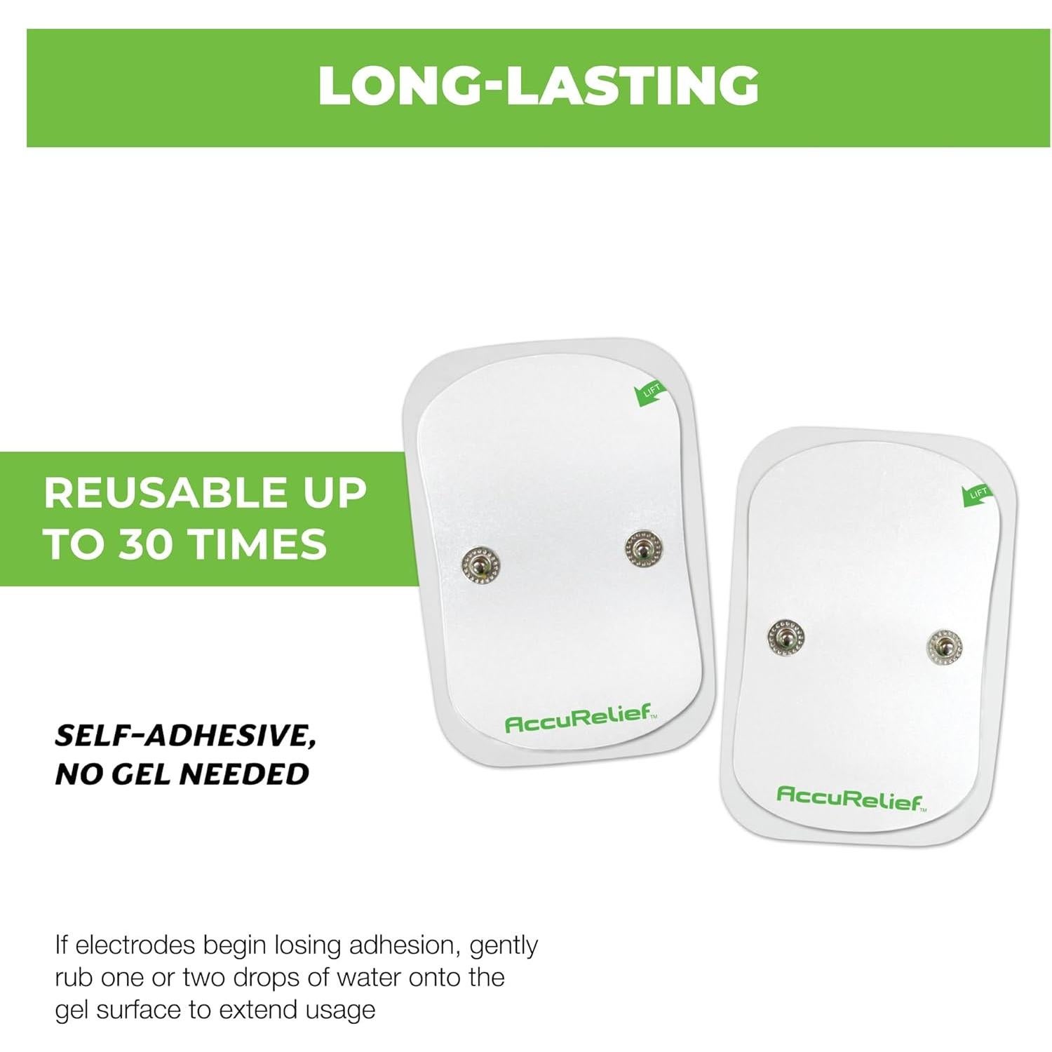 Unidad TENS Inalámbrica AccuRelief con Control Remoto - Alivio Dolor