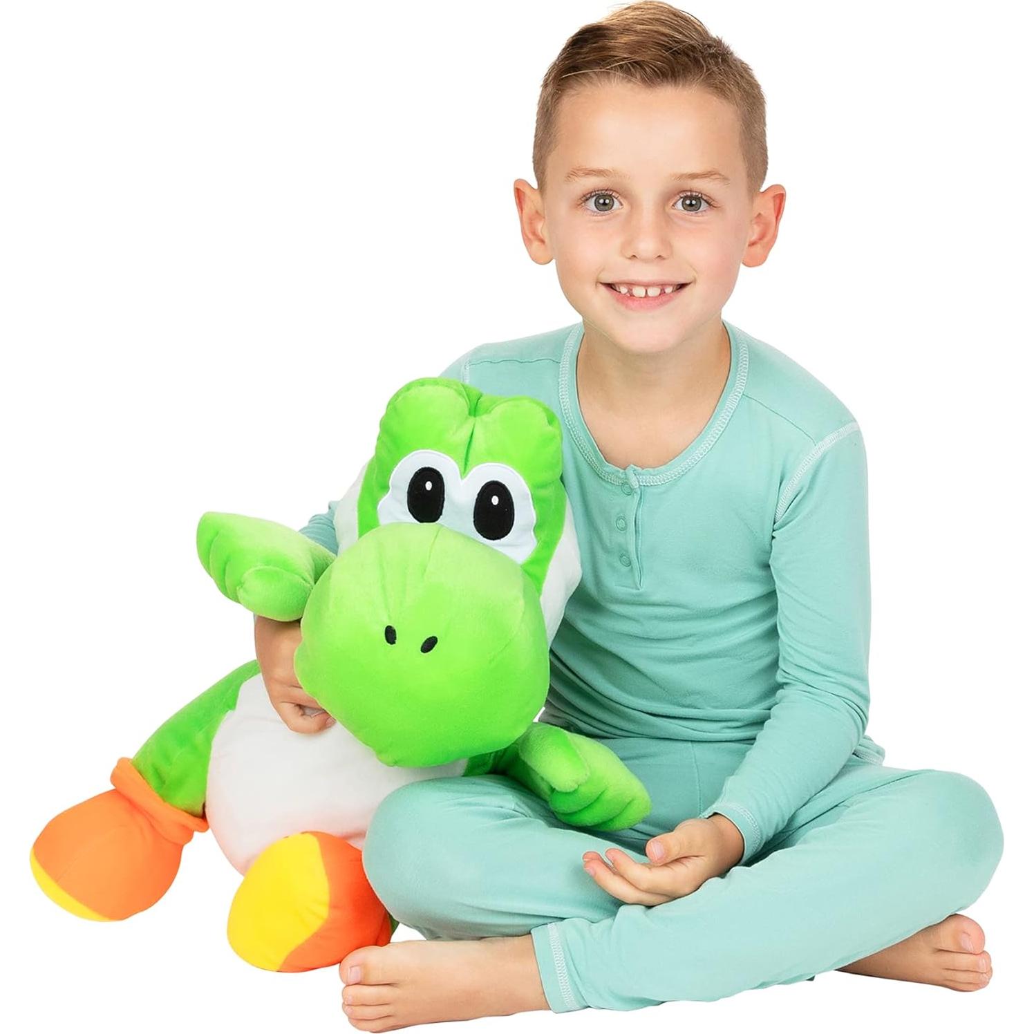 Almohada Yoshi Franco Kids 52 cm Suave y Acurrucada