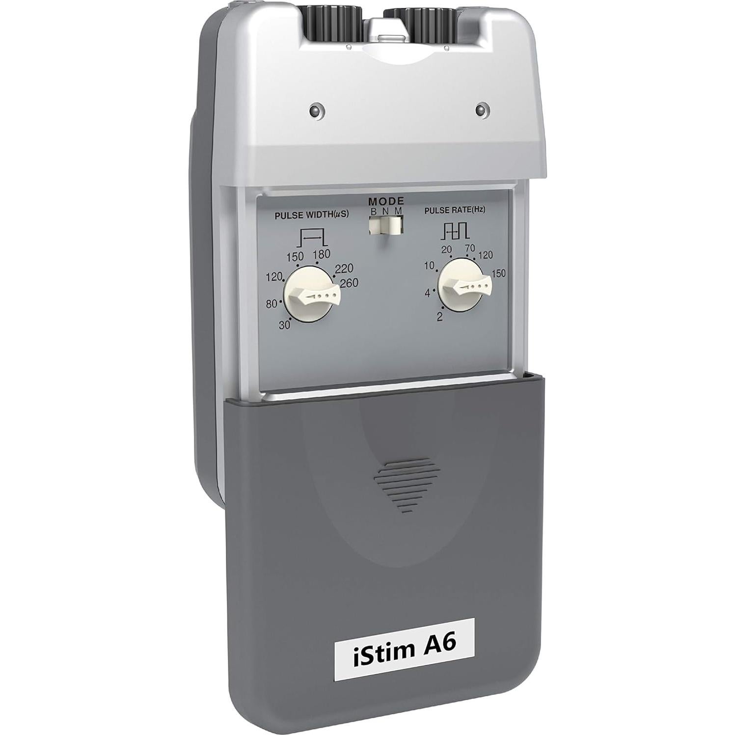 Unidad TENS Analógica iStim A6 Recargable Doble Canal - Alivio del Dolor