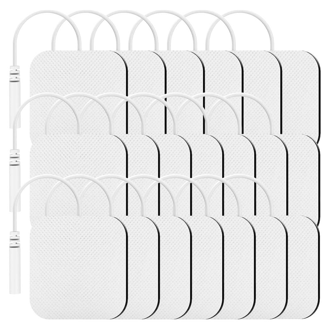 Parches de Reemplazo TENS TENKER 20PCS 5.08x5.08 cm Reutilizables