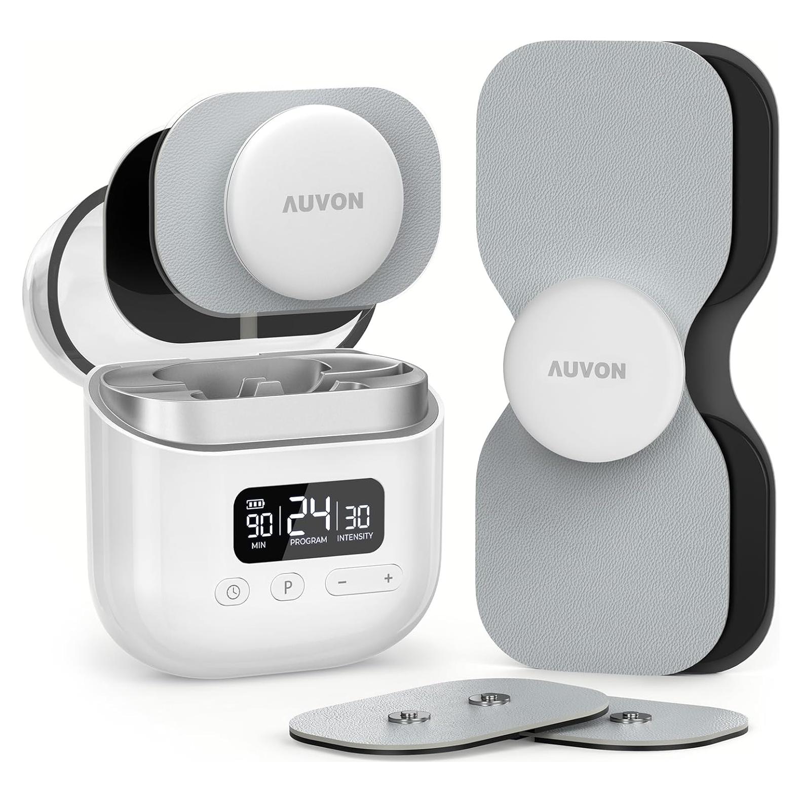 AUVON Estimulador Muscular TENS Inalámbrico 24 Modos