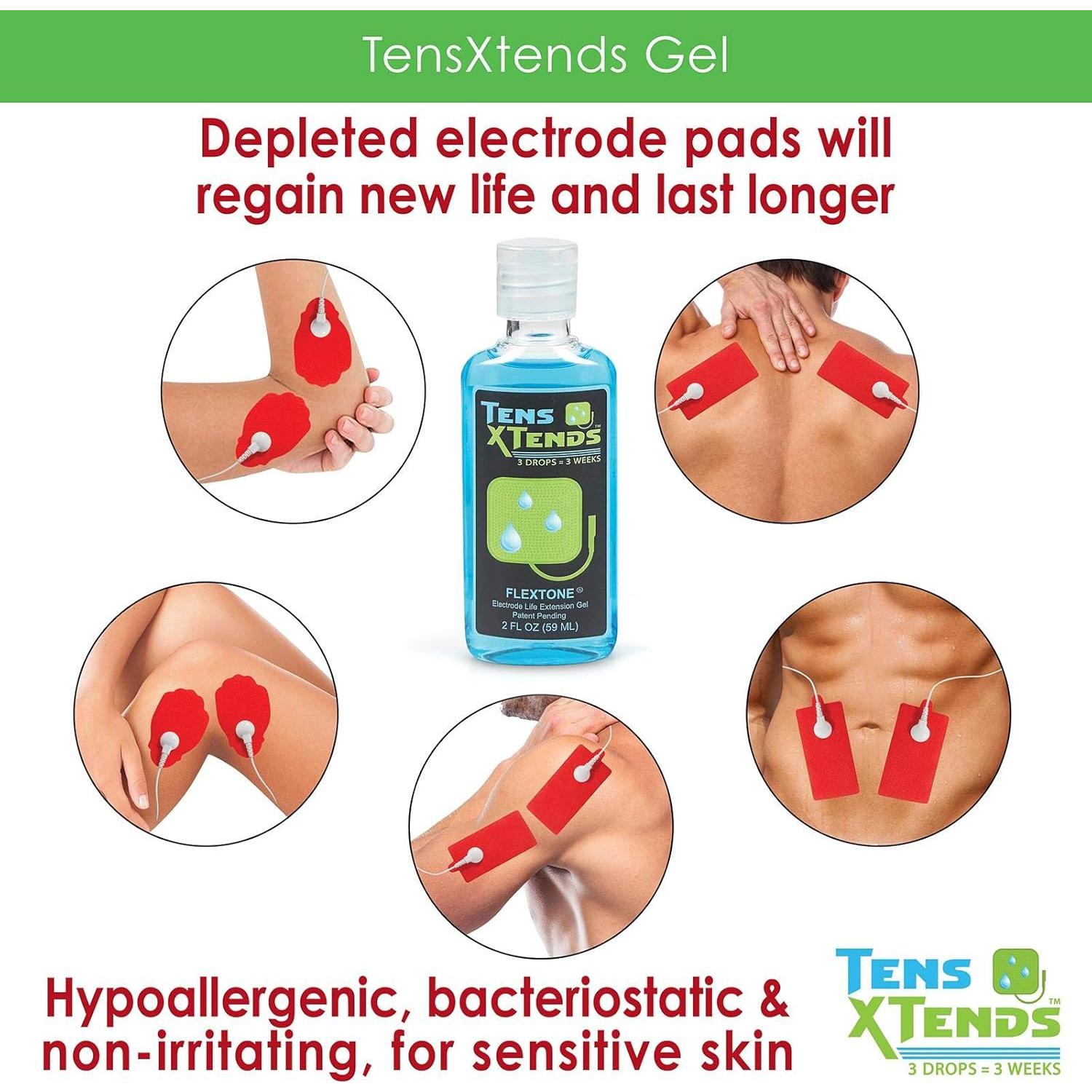 Gel Adhesivo Conductivo FlexTone TensXtends 59 ml - Extiende Vida Electrodos