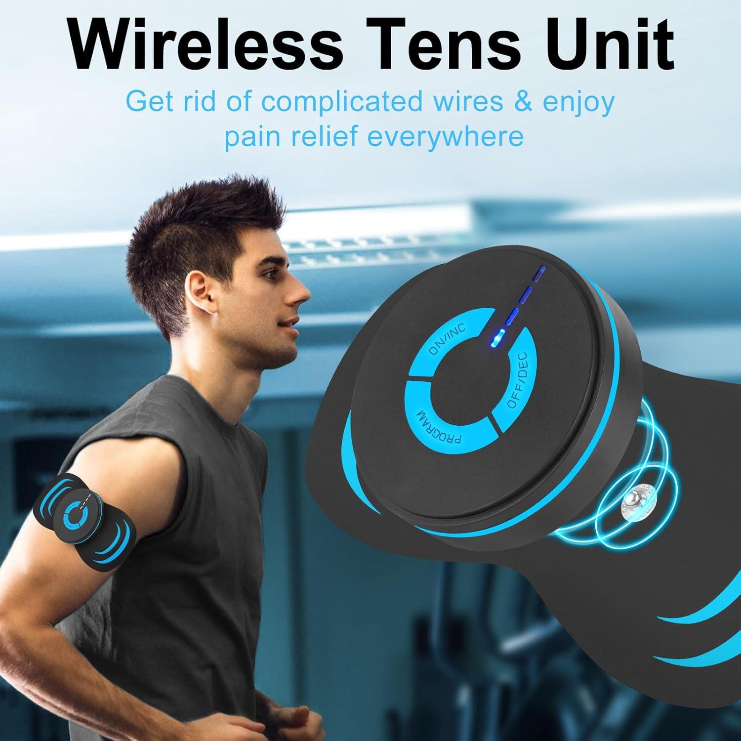 Estimulador Muscular TENS Inalámbrico MASTOGO 6 Modos 10 Intensidades