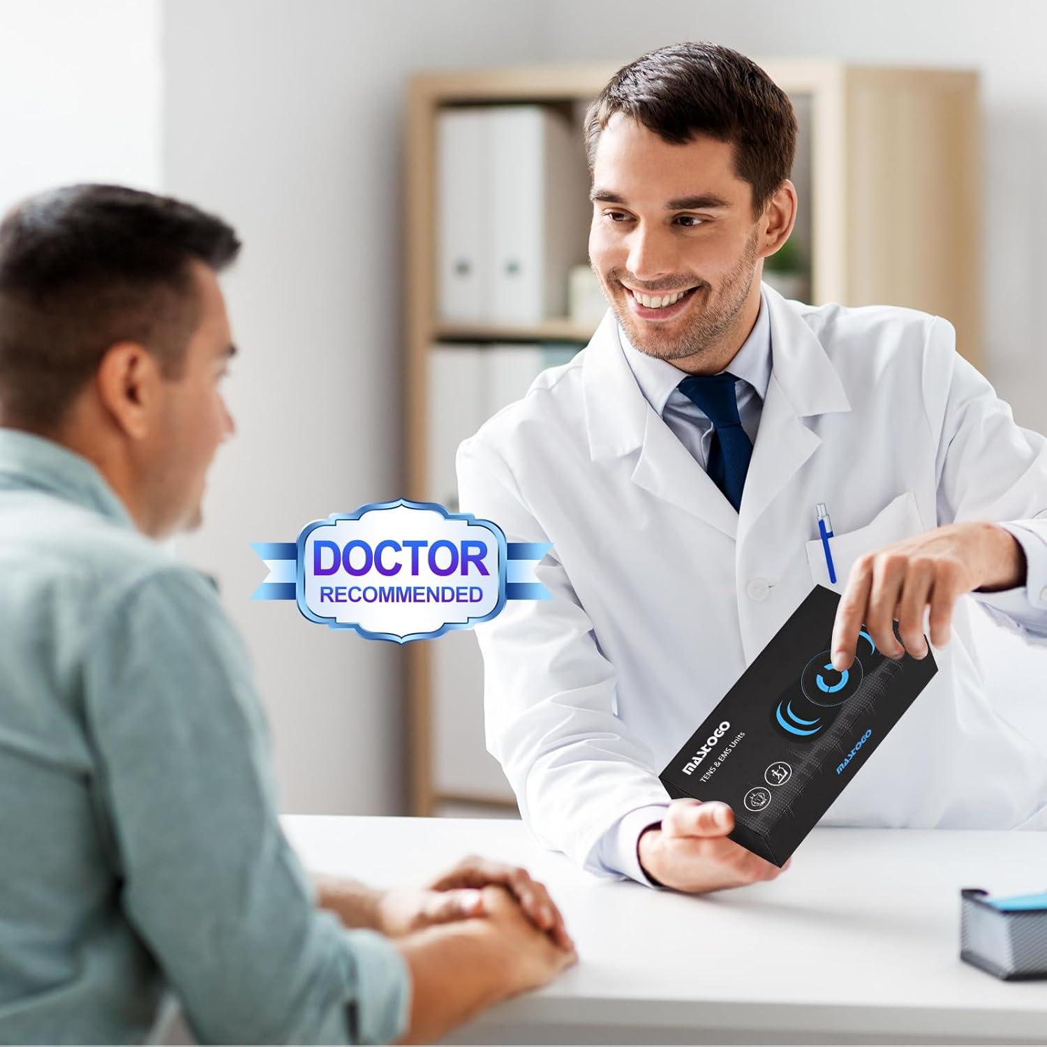 Estimulador Muscular TENS Inalámbrico MASTOGO 6 Modos 10 Intensidades