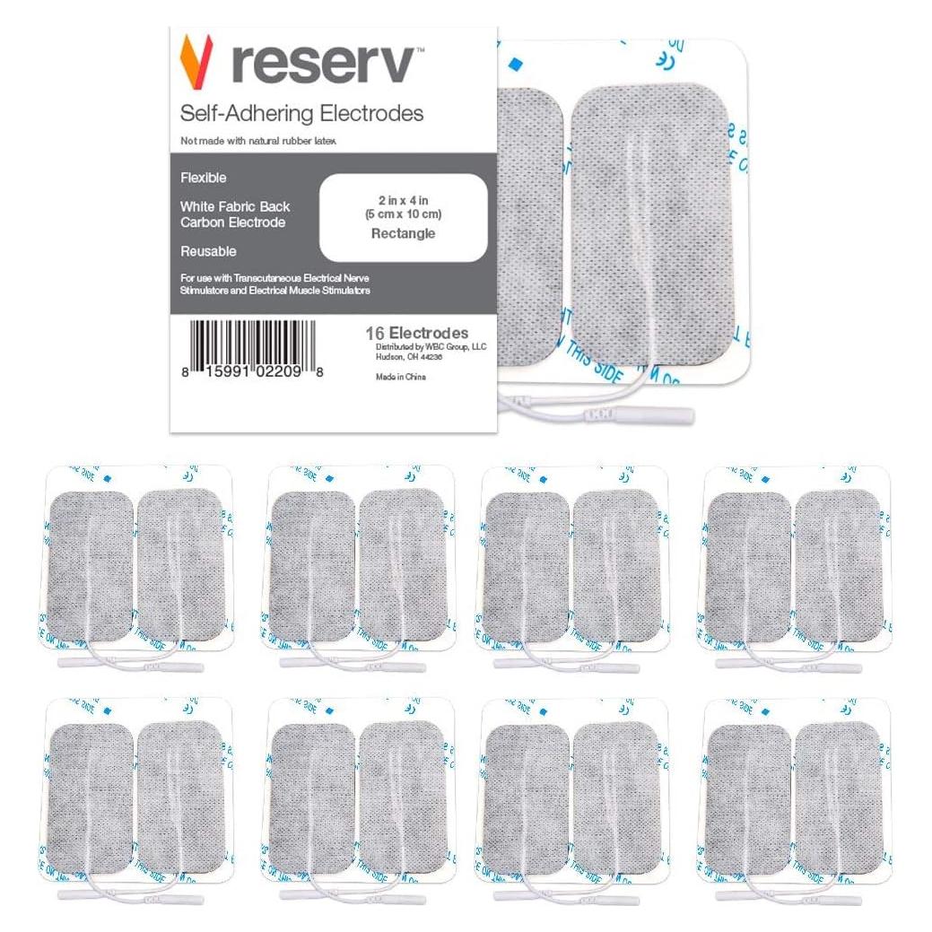 Electrodos Reutilizables TENS Reserv 5x10 cm 16 Unidades