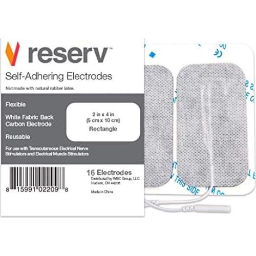 Electrodos Reutilizables TENS Reserv 5x10 cm 16 Unidades