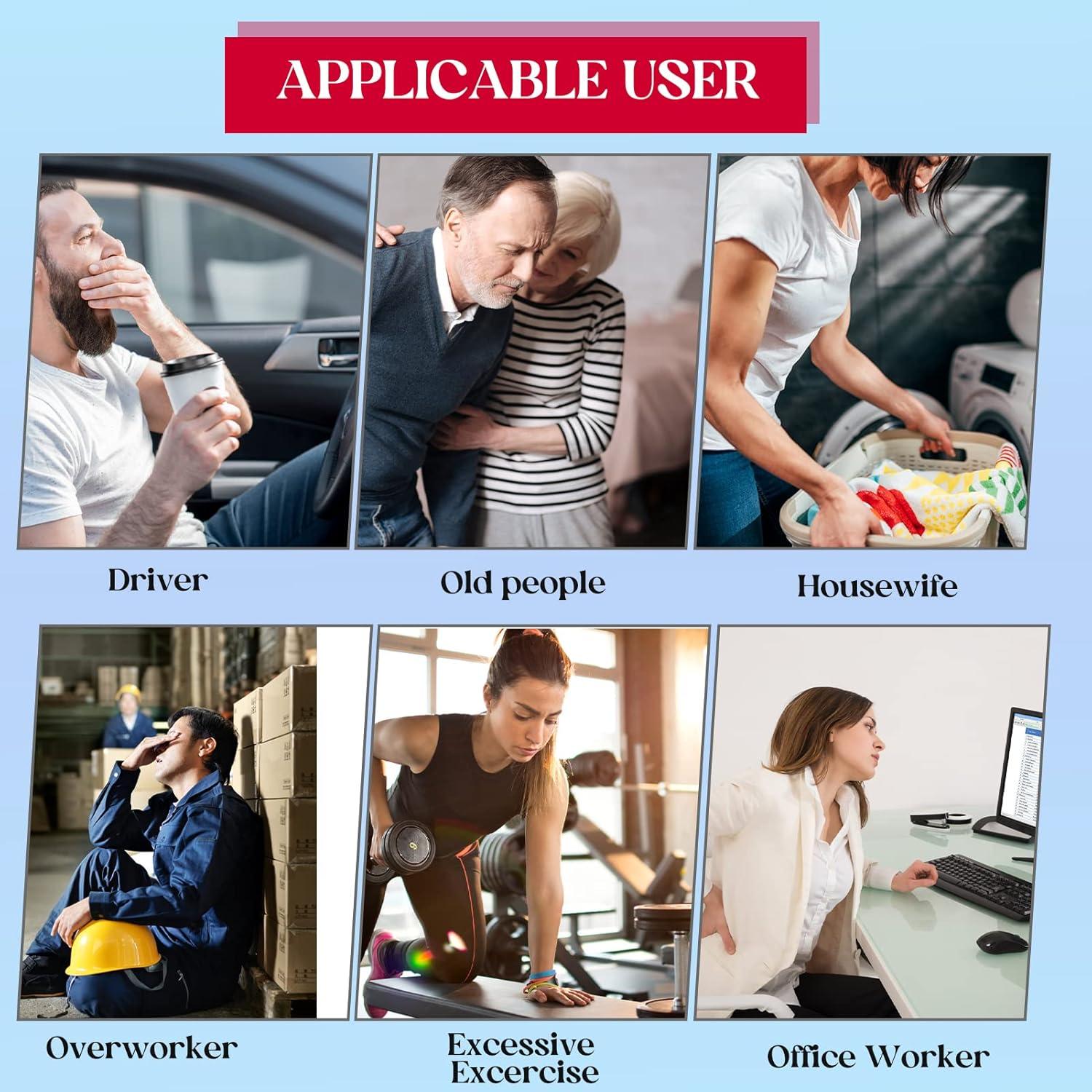 Unidad TENS Belifu Doble Canal con 12 Almohadillas y 24 Modos