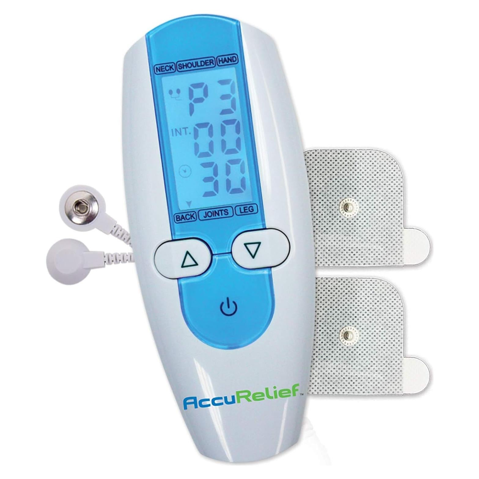 Estimulador Muscular Eléctrico TENS AccuRelief - Alivio Dolor Cuello y Espalda