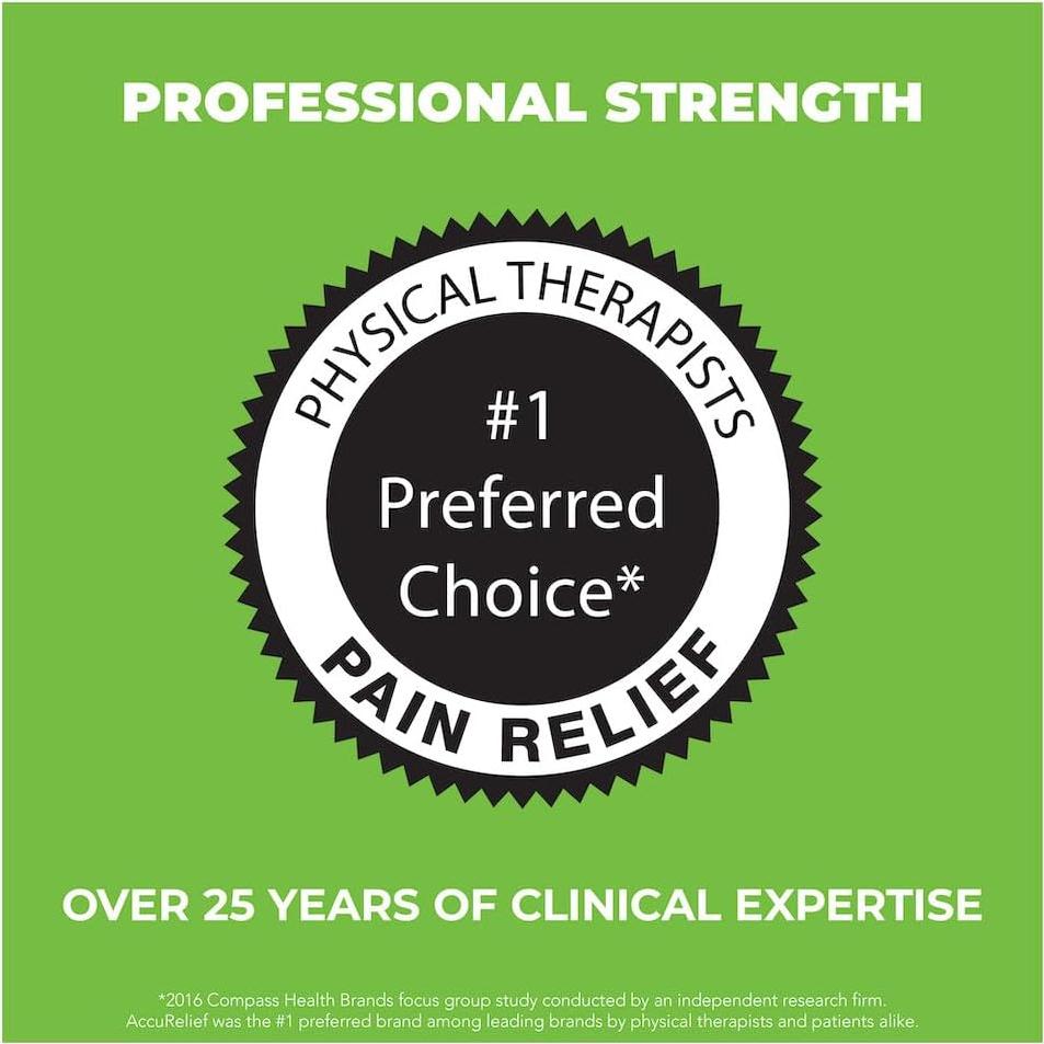 Estimulador Muscular Eléctrico TENS AccuRelief - Alivio Dolor Cuello y Espalda