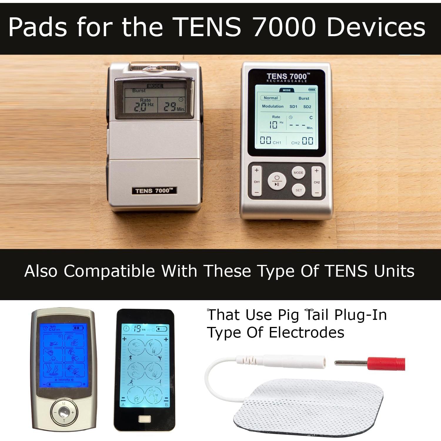 Almohadillas Electrodos TENS 7000 - Paquete de 16 Unidades