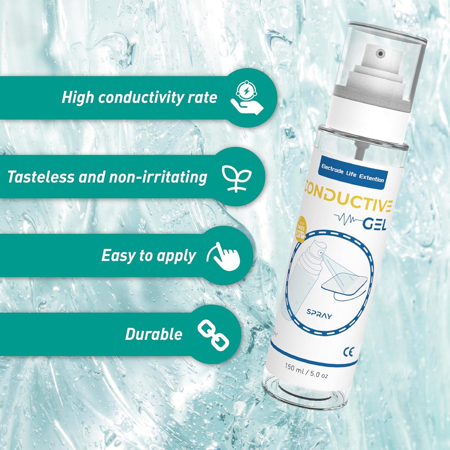 Gel Conductivo ReaJoy 150ml para Almohadillas TENS y EMS