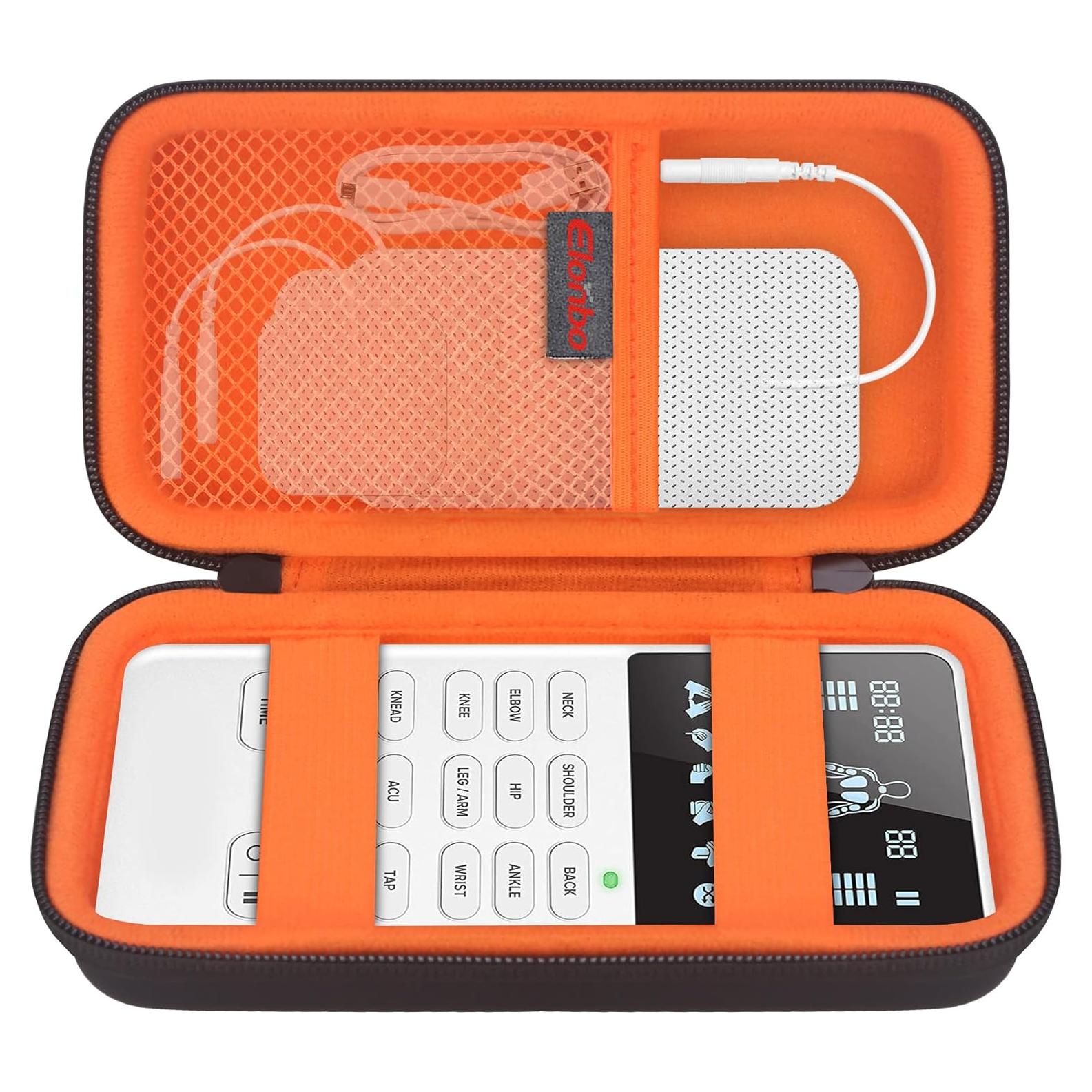 Funda Dura de Transporte Elonbo para Estimulador Etekcity TENS