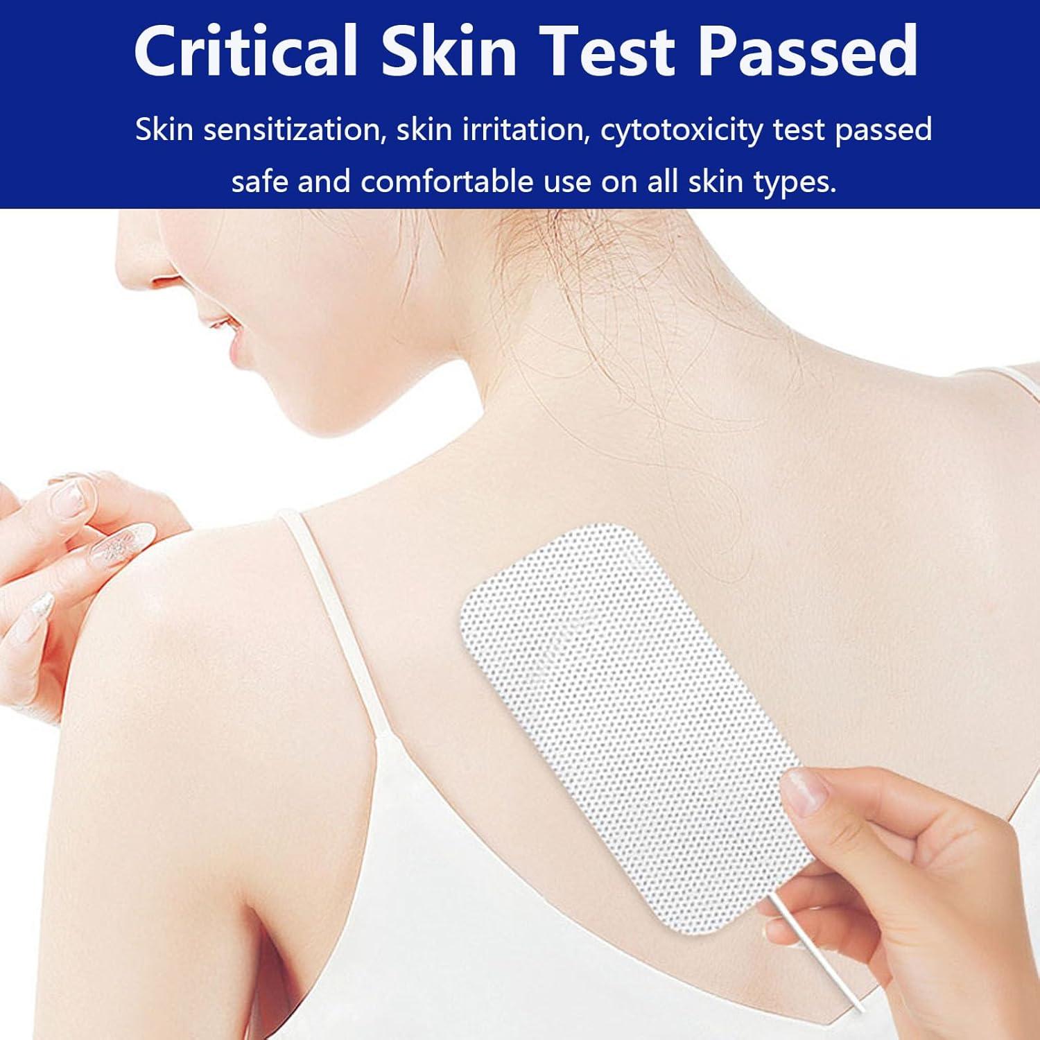 PADS Electrodos TENS VOVOU 10 Pcs 5x10 cm Reutilizables