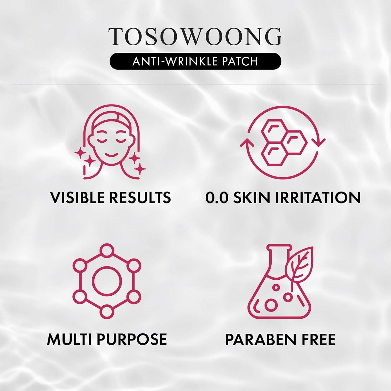 Parches Antienvejecimiento MANTONG 10 Parches Hidratantes